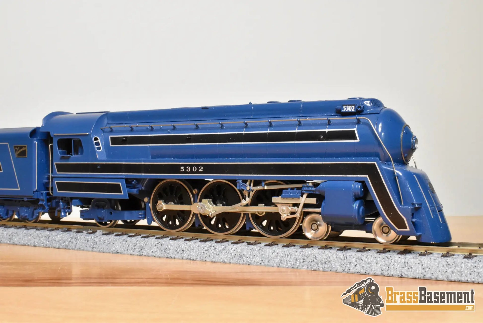 HO Brass - Key Imports Baltimore & Ohio B&O P-7d 4-6-2 #5302 BOX POX CS #22 - F/P Wrong Blue - Steam