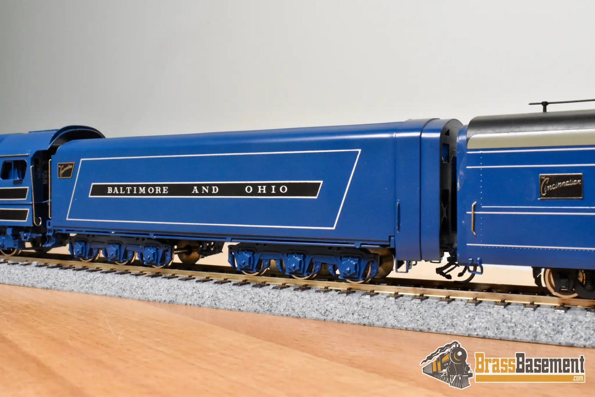 HO Brass - Key Imports Baltimore & Ohio B&O P-7d 4-6-2 #5302 BOX POX CS #22 - F/P Wrong Blue - Steam