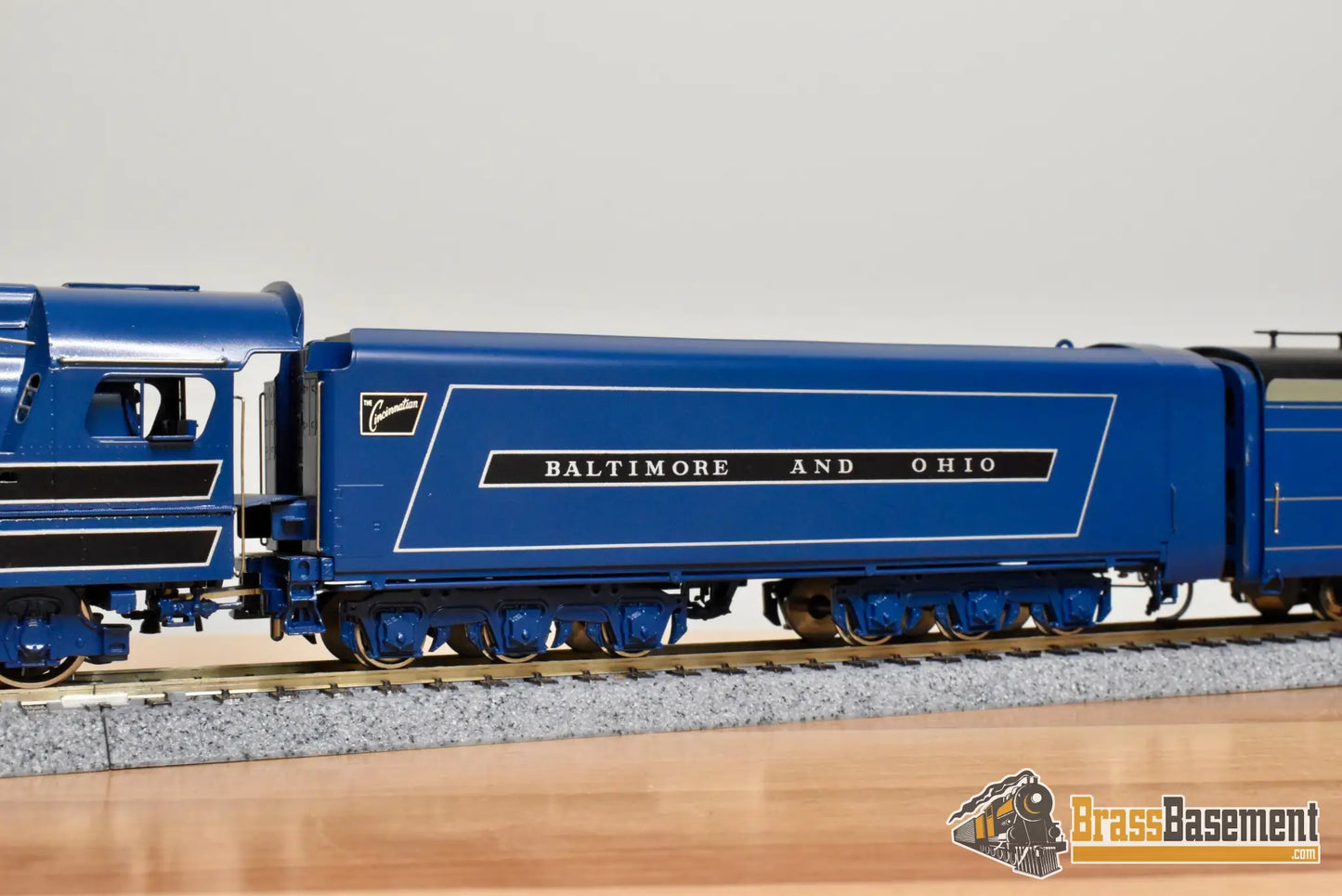 HO Brass - Key Imports Baltimore & Ohio B&O P-7d 4-6-2 #5302 BOX POX CS #22 - F/P Wrong Blue - Steam