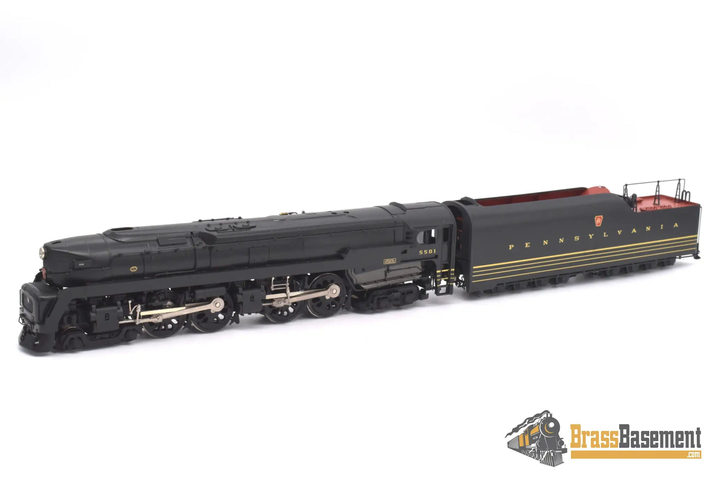 Ho Brass - Key Imports C/S #119 Pennsylvania Rr Prr T1 4 - 4 - 4 - 4 #5501 Modernized Mint Steam