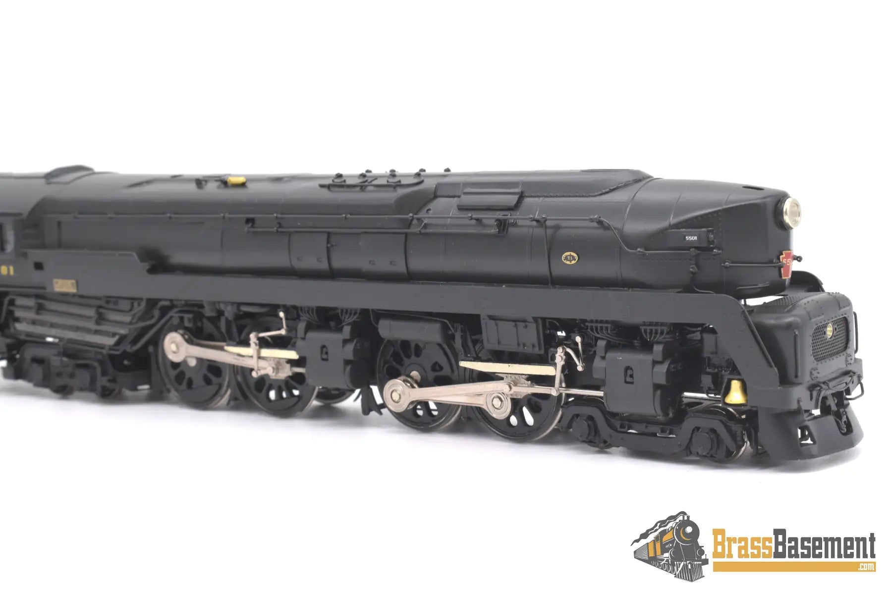 Ho Brass - Key Imports C/S #119 Pennsylvania Rr Prr T1 4 - 4 - 4 - 4 #5501 Modernized Mint Steam