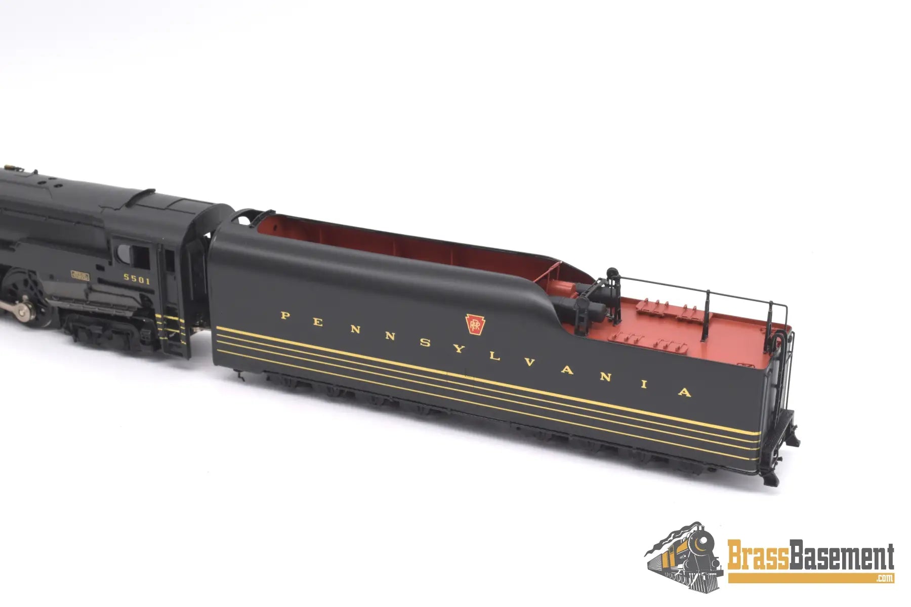Ho Brass - Key Imports C/S #119 Pennsylvania Rr Prr T1 4 - 4 - 4 - 4 #5501 Modernized Mint Steam