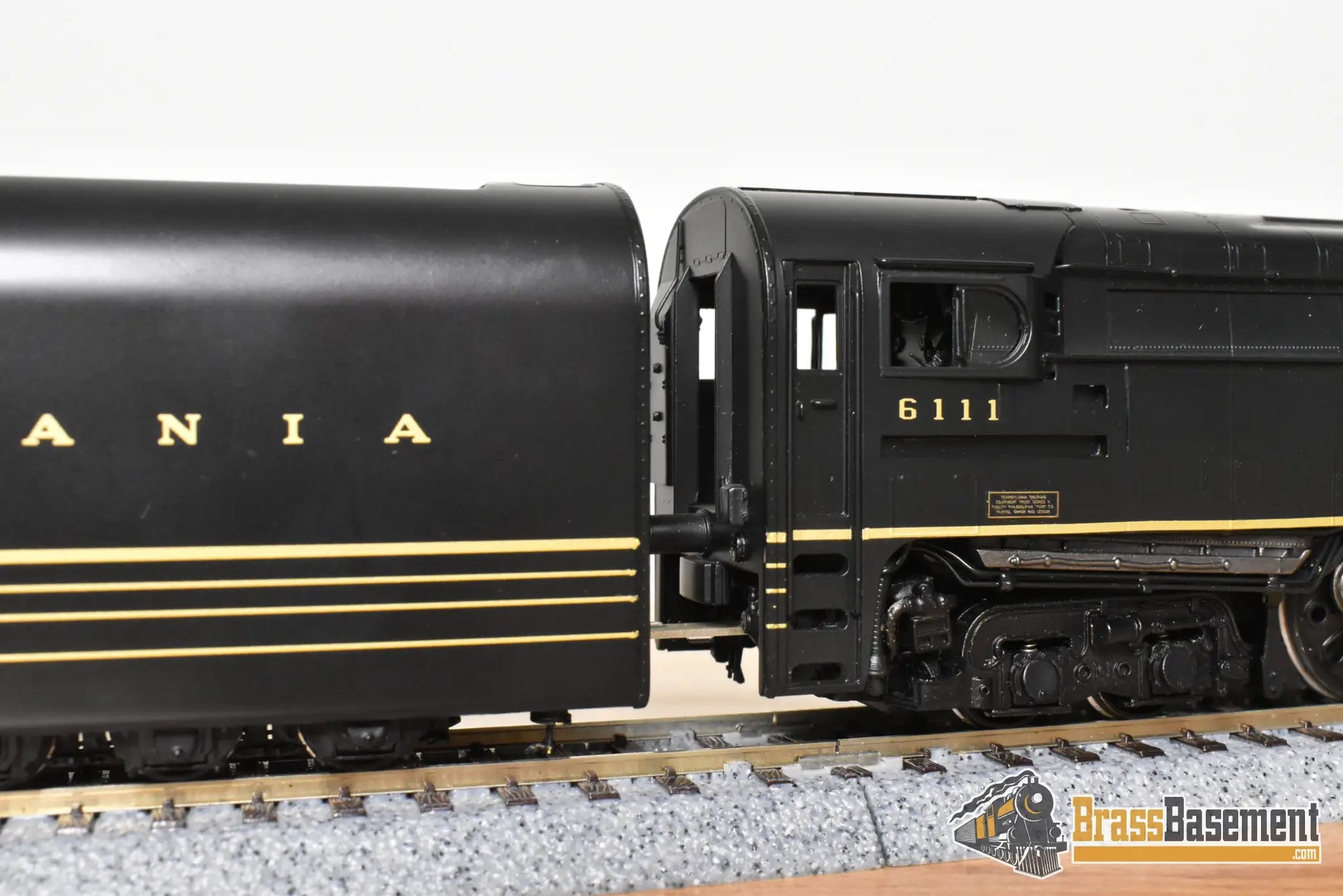 HO Brass - Key Imports C/S #119 Pennsylvania RR PRR T1 4-4-4-4 #6111 Prototype - Mint - Steam