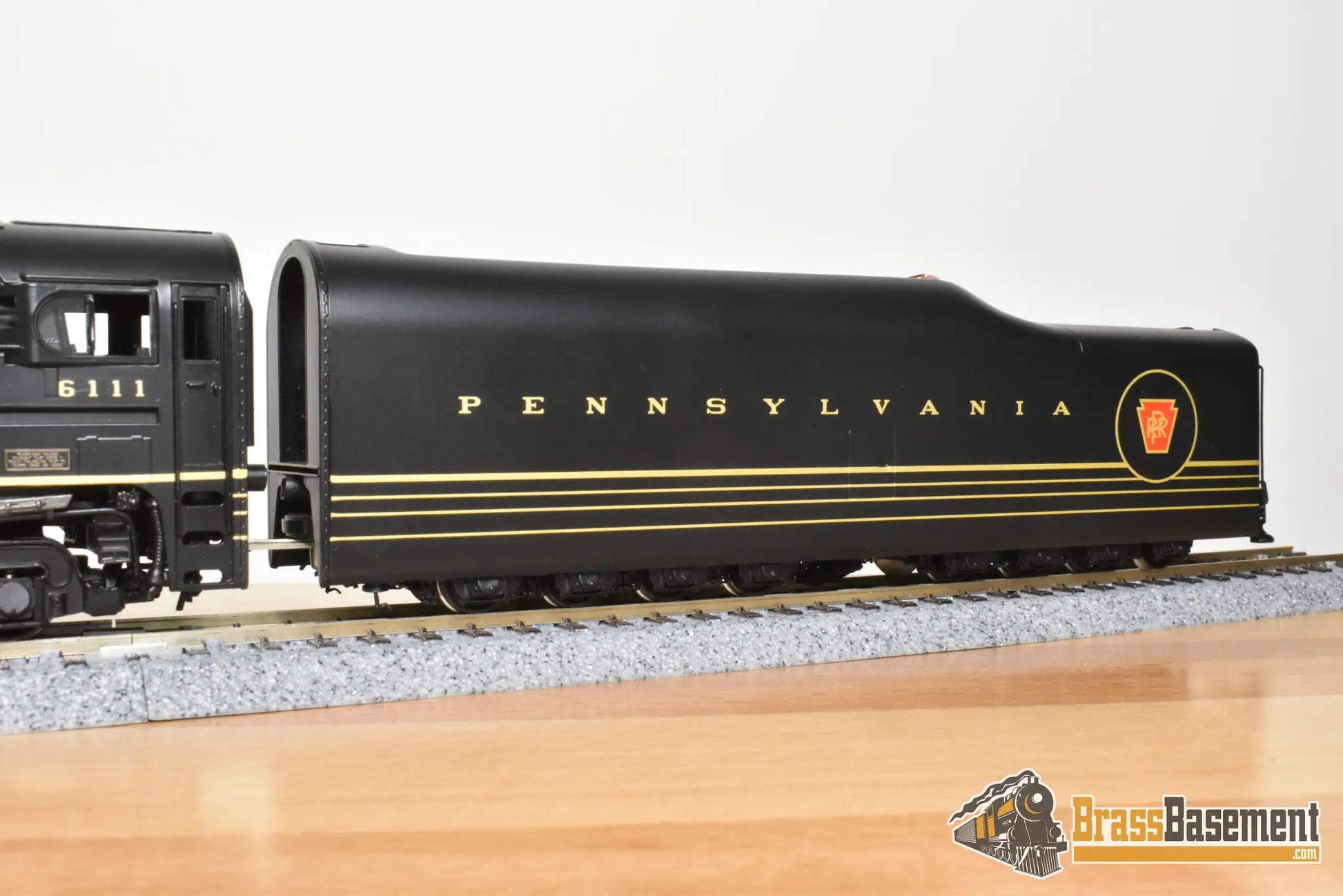 HO Brass - Key Imports C/S #119 Pennsylvania RR PRR T1 4-4-4-4 #6111 Prototype - Mint - Steam
