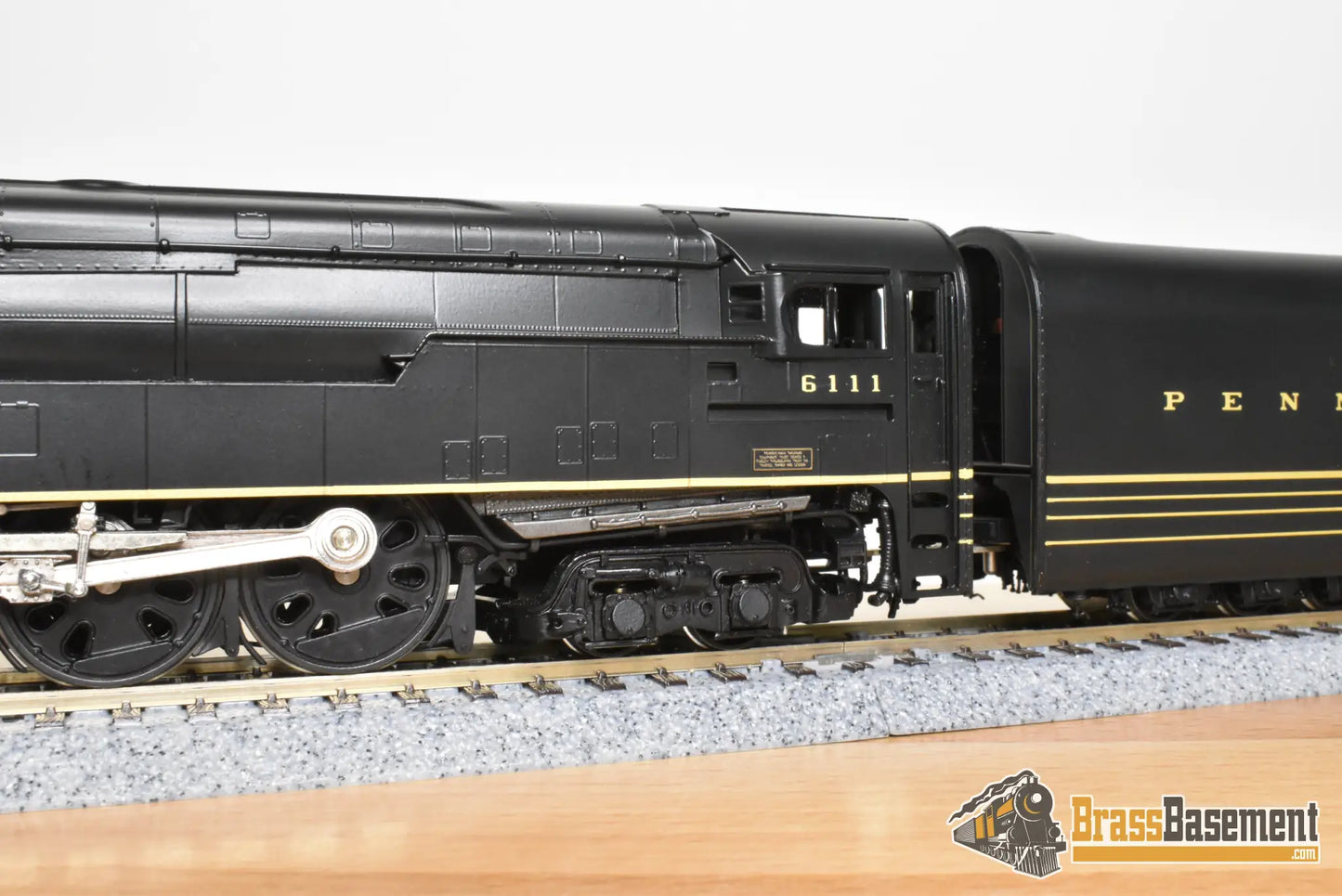 HO Brass - Key Imports C/S #119 Pennsylvania RR PRR T1 4-4-4-4 #6111 Prototype - Mint - Steam