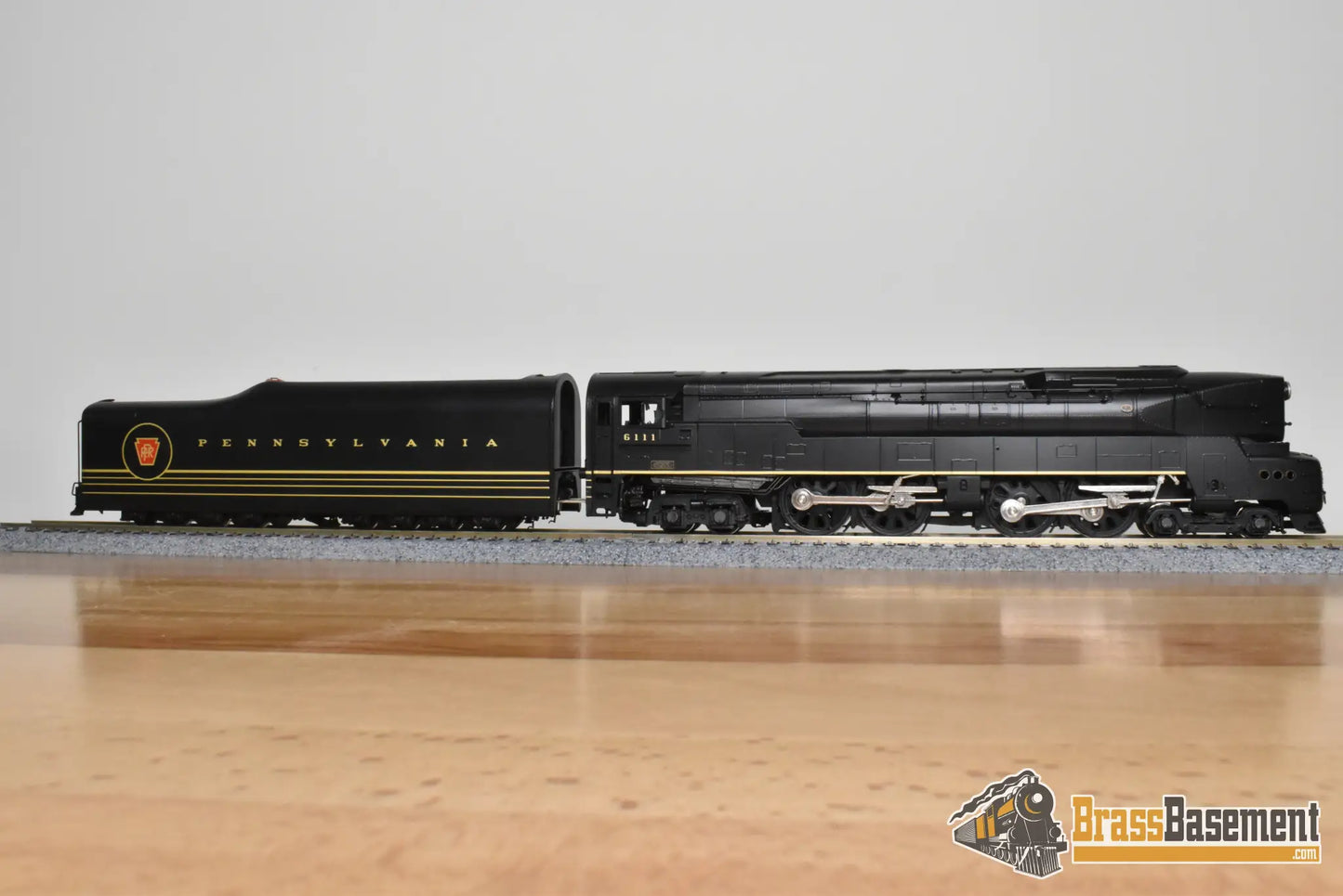 HO Brass - Key Imports C/S #119 Pennsylvania RR PRR T1 4-4-4-4 #6111 Prototype - Mint - Steam