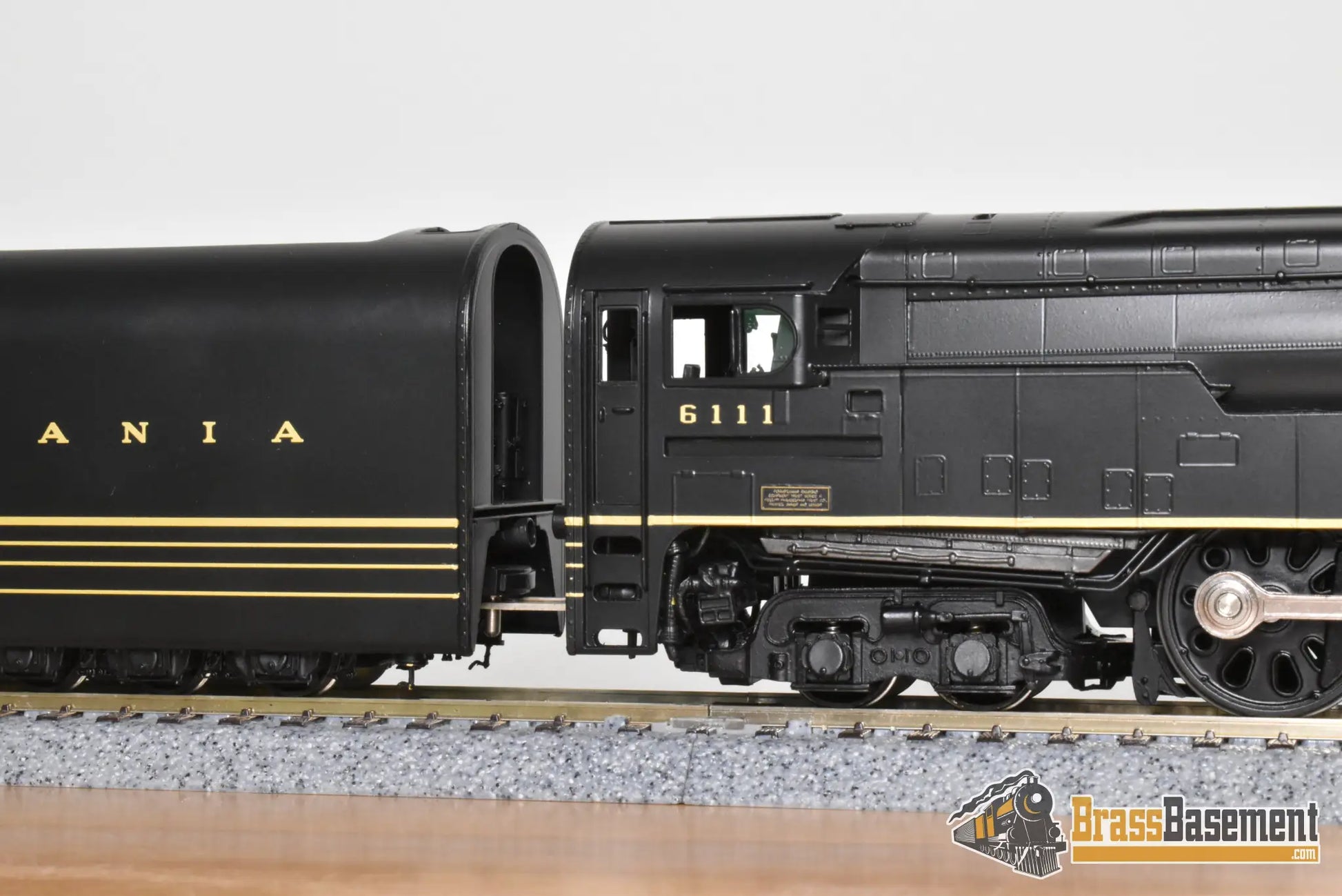 HO Brass - Key Imports C/S #119 Pennsylvania RR PRR T1 4-4-4-4 #6111 Prototype - Mint - Steam