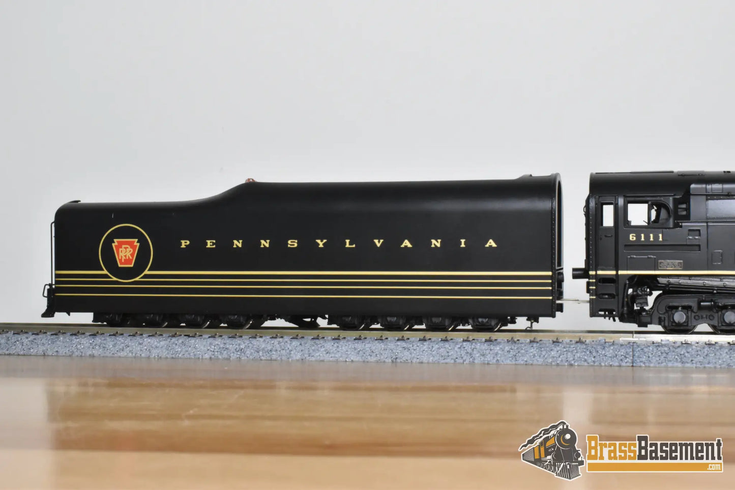 HO Brass - Key Imports C/S #119 Pennsylvania RR PRR T1 4-4-4-4 #6111 Prototype - Mint - Steam