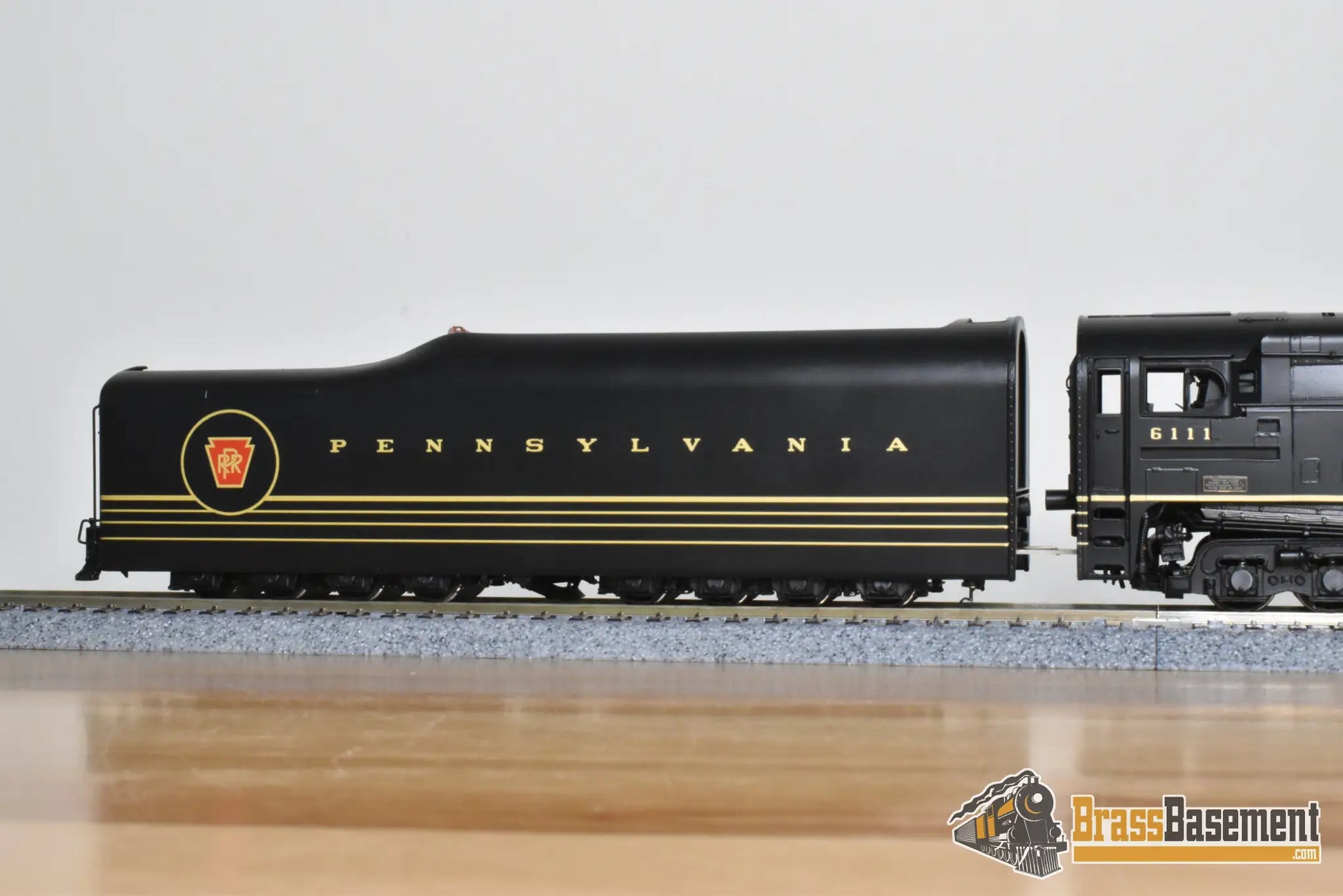 HO Brass - Key Imports C/S #119 Pennsylvania RR PRR T1 4-4-4-4 #6111 Prototype - Mint - Steam