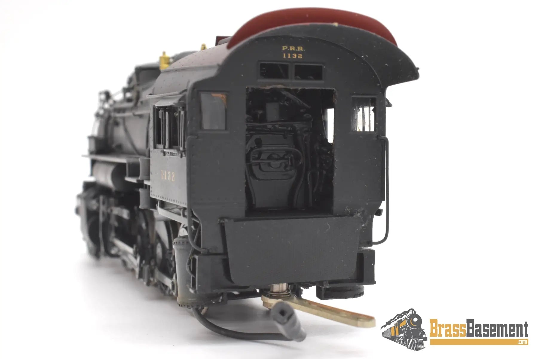 Ho Brass - Key Imports C/S #50 Pennsylvania Rr Prr H9S 2-8-0 #1132 F/P Weathered Steam