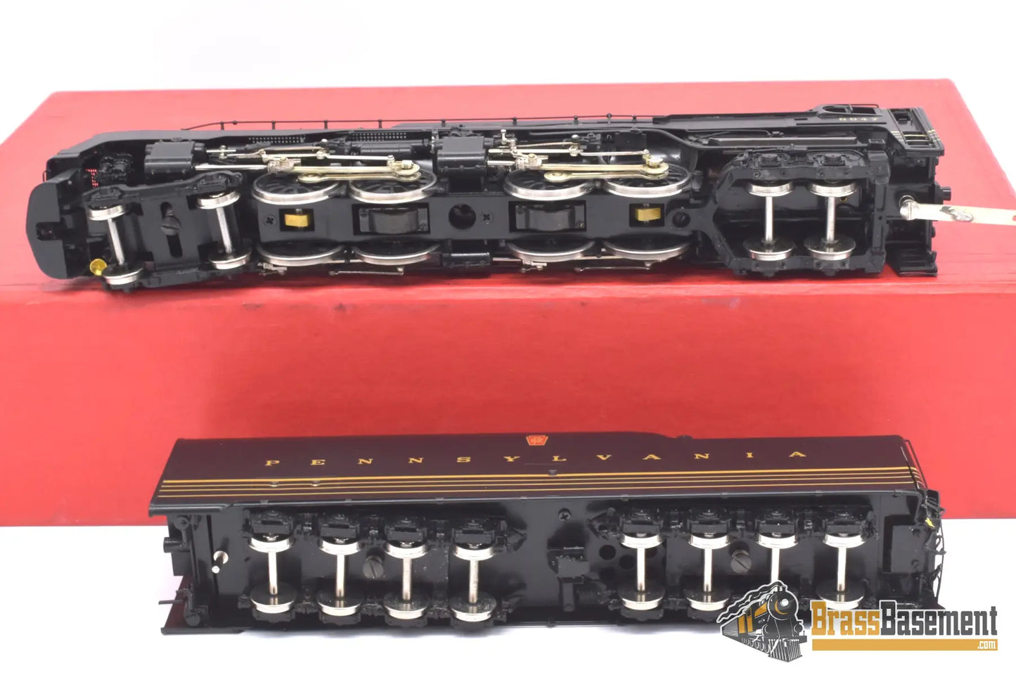 Ho Brass - Key Imports C/S #54 Pennsylvania Rr Prr T1 4 - 4 - 4 - 4 #5547 Walschaerts Valve Gear