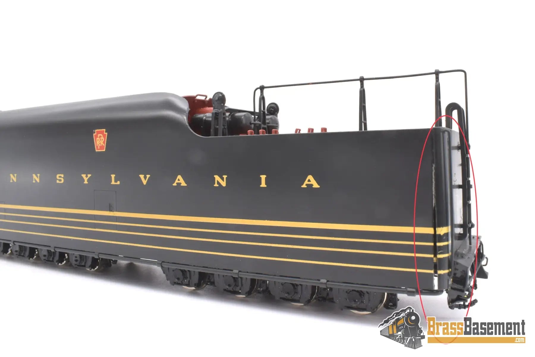 Ho Brass - Key Imports C/S #54 Pennsylvania Rr Prr T1 4 - 4 - 4 - 4 #5547 Walschaerts Valve Gear