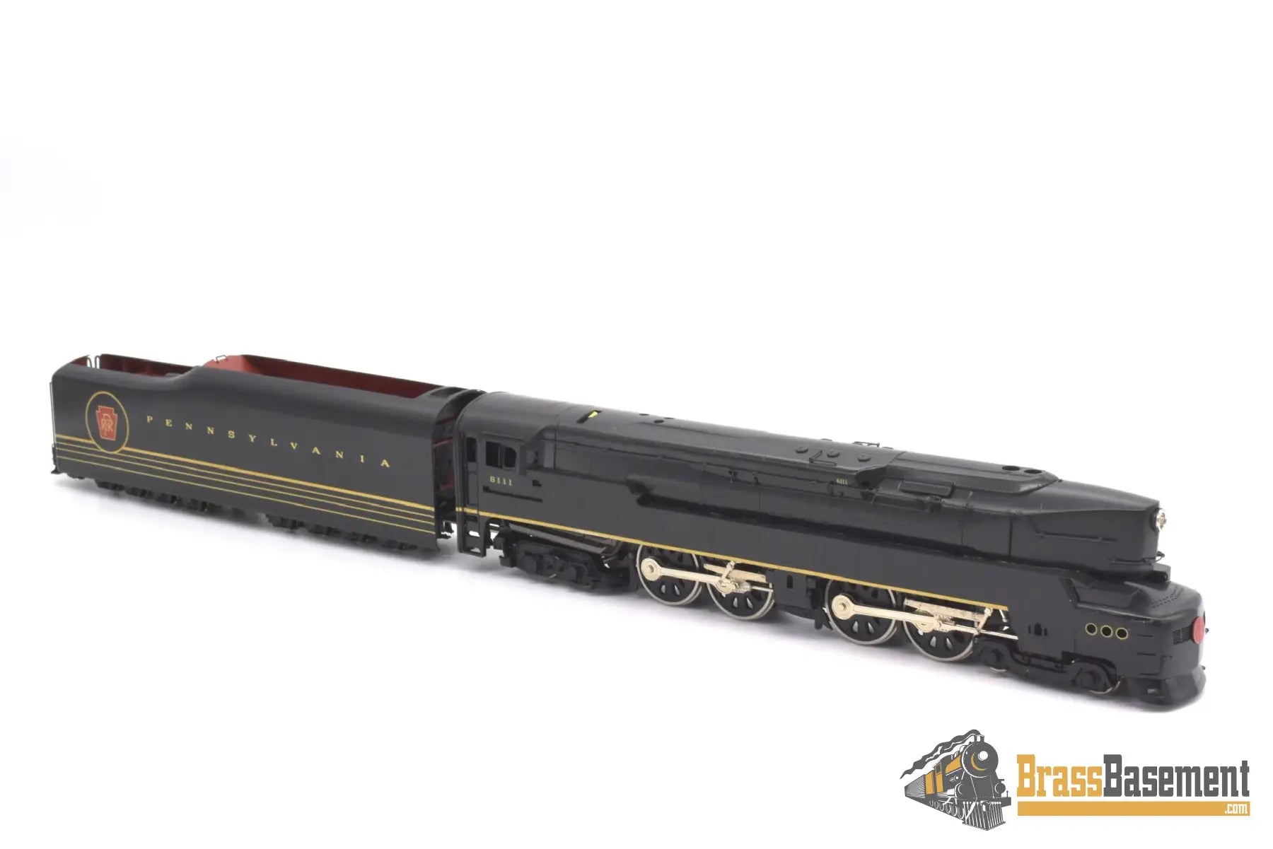 Ho Brass - Key Imports C/S #54 Pennsylvania Rr Prr T1 Duplex 4 - 4 - 4 - 4 #6111 Prototype Version
