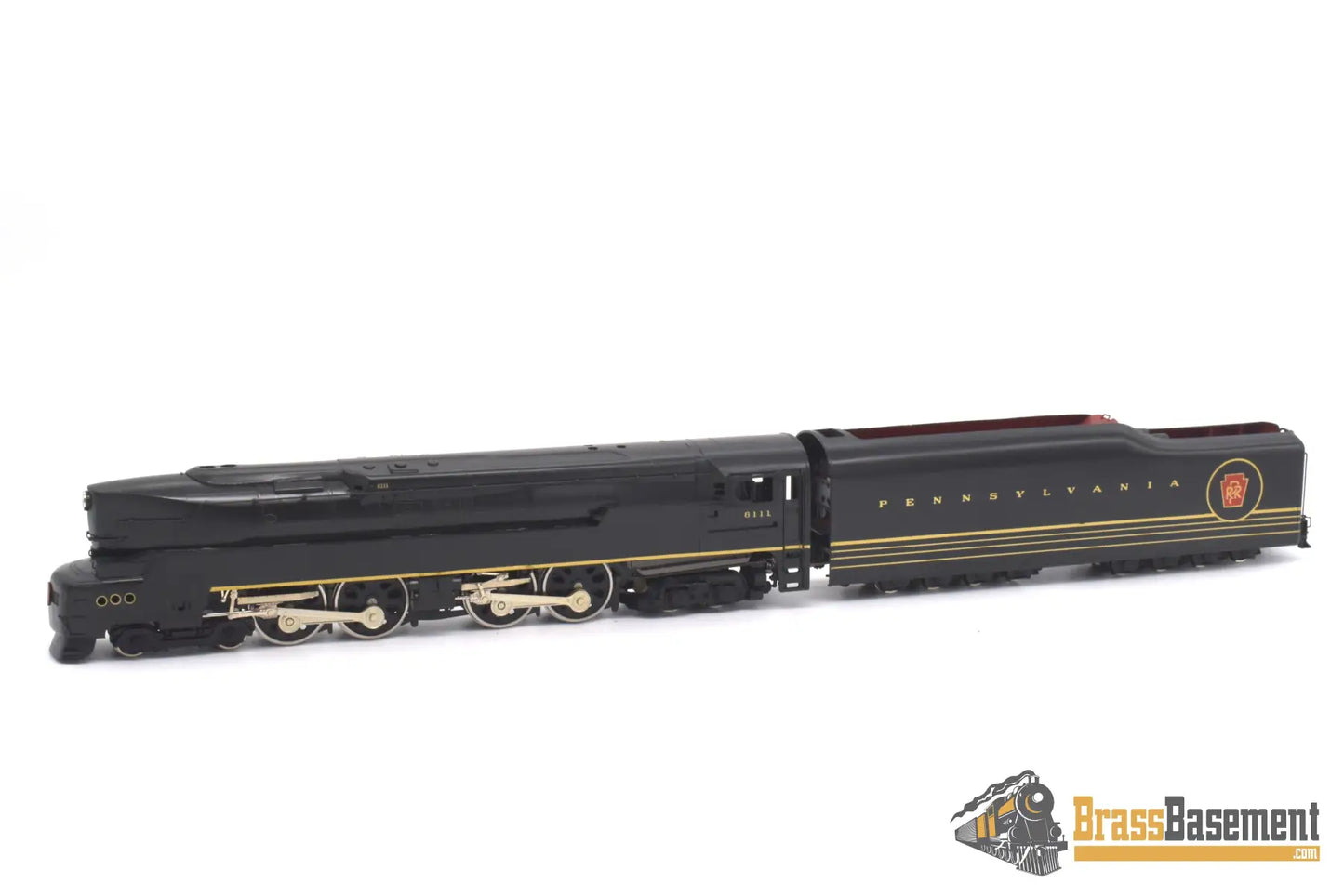 Ho Brass - Key Imports C/S #54 Pennsylvania Rr Prr T1 Duplex 4 - 4 - 4 - 4 #6111 Prototype Version