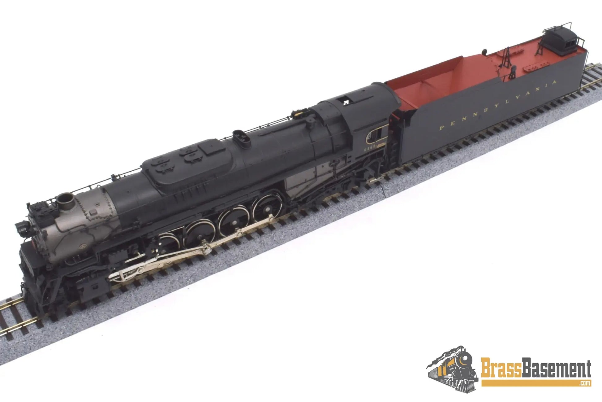 Ho Brass - Key Imports C/S #99 Pennsylvania Rr Prr J1 2 - 10 - 4 #6489 - F/P Mint Steam