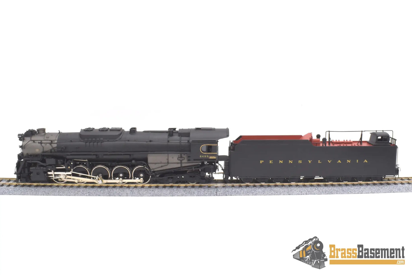 Ho Brass - Key Imports C/S #99 Pennsylvania Rr Prr J1 2 - 10 - 4 #6489 - F/P Mint Steam