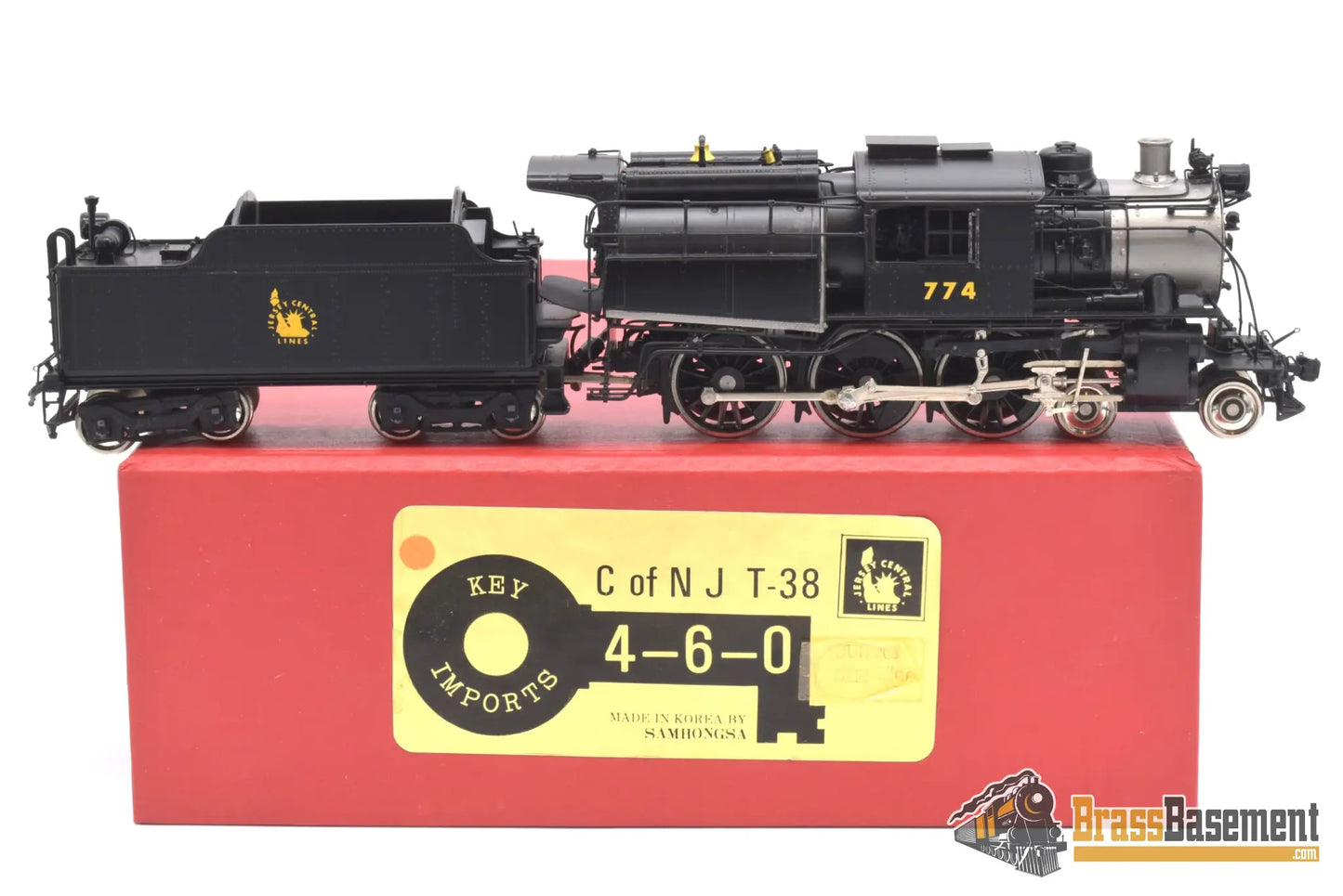 Ho Brass - Key Imports Central Of New Jersey Cnj T - 38 4 - 6 - 0 Camelback #774 F/P Samhongsa C/S