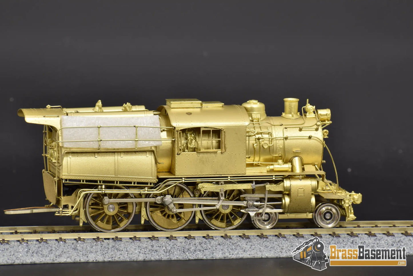 Ho Brass - Key Imports Central Of New Jersey Cnj T - 40 4 - 6 - 0 Camelback Unpainted Steam