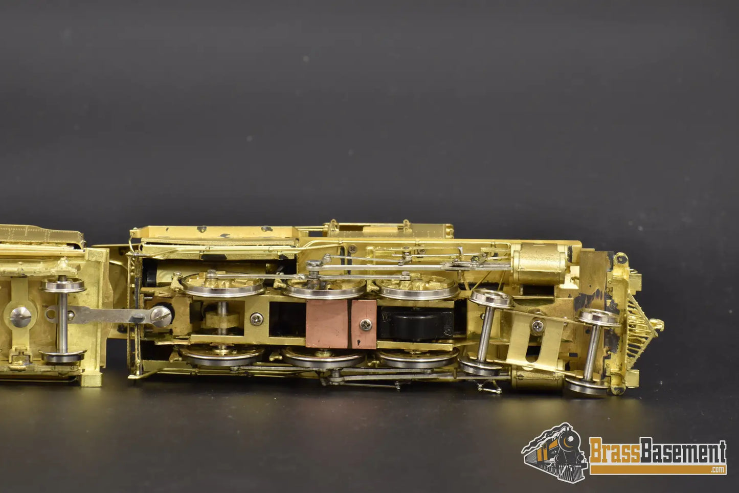 Ho Brass - Key Imports Central Of New Jersey Cnj T - 40 4 - 6 - 0 Camelback Unpainted Steam