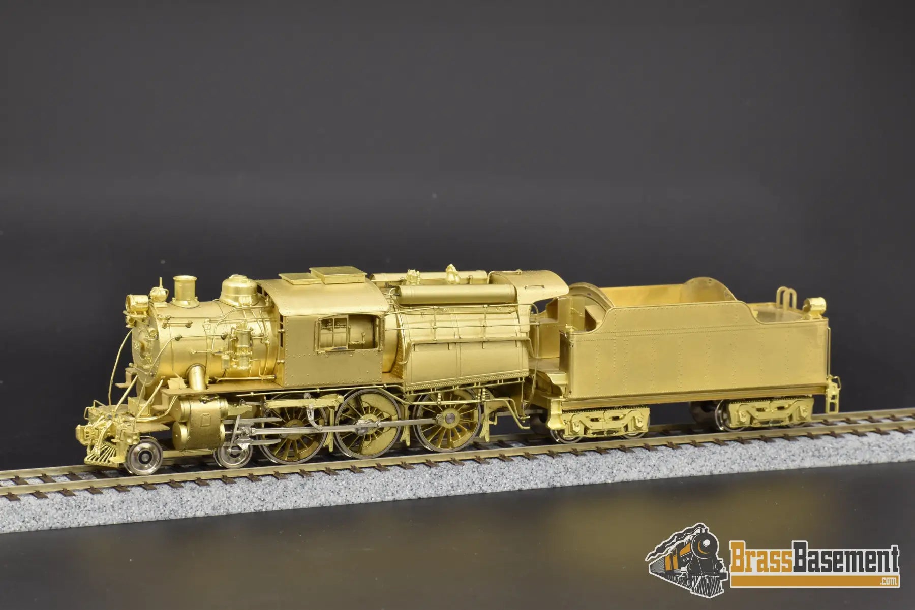 Ho Brass - Key Imports Central Of New Jersey Cnj T - 40 4 - 6 - 0 Camelback Unpainted Steam