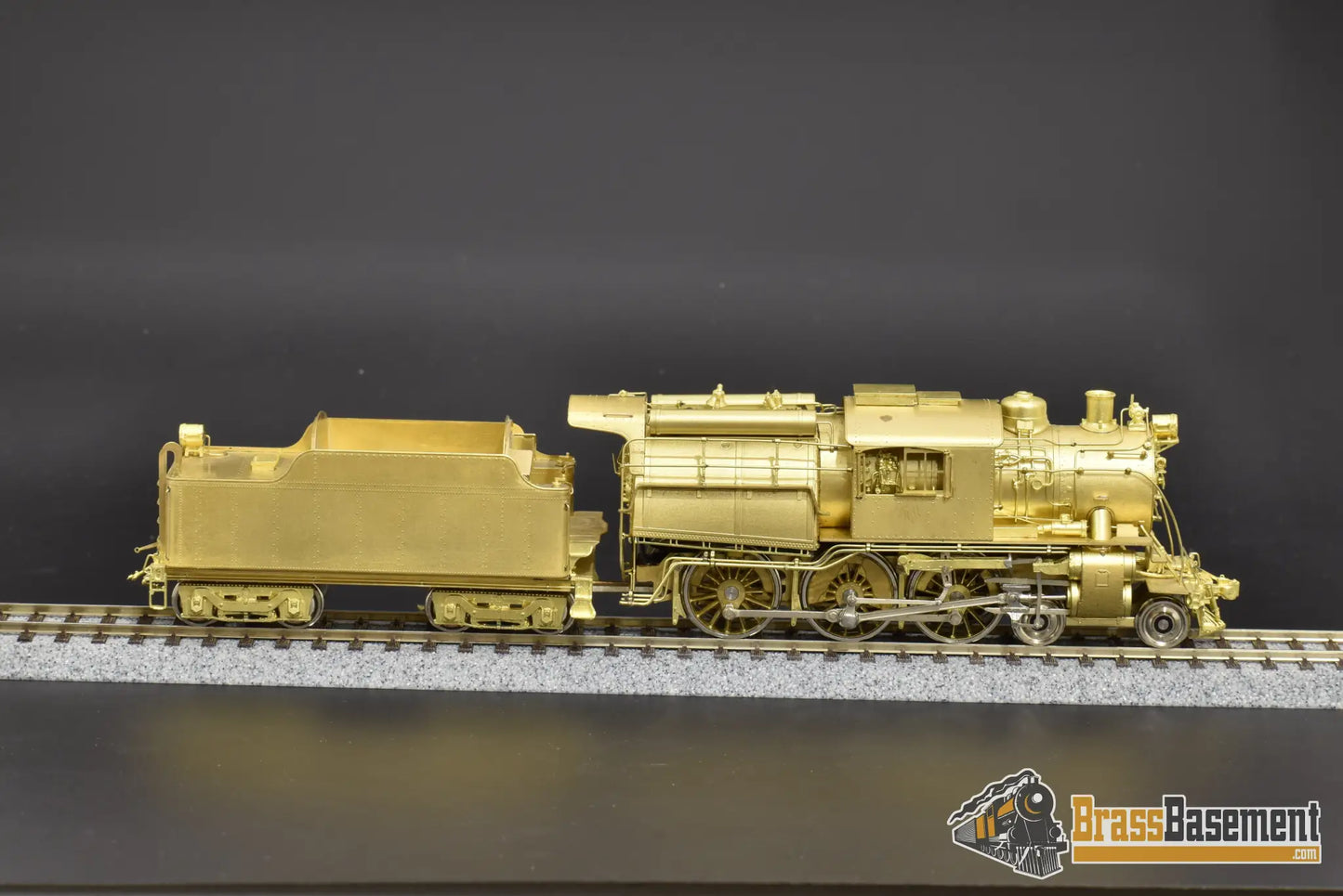 Ho Brass - Key Imports Central Of New Jersey Cnj T - 40 4 - 6 - 0 Camelback Unpainted Steam