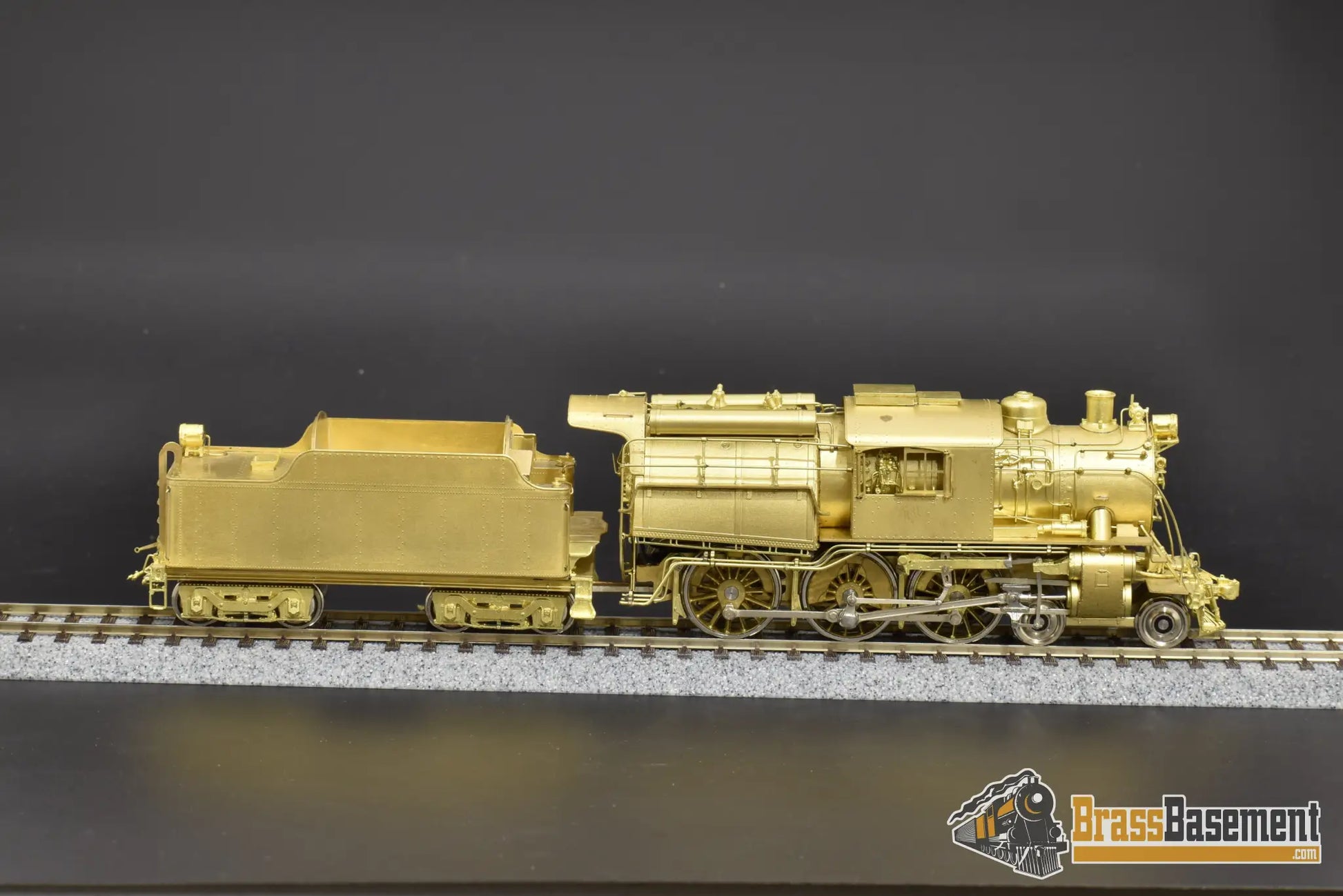 Ho Brass - Key Imports Central Of New Jersey Cnj T - 40 4 - 6 - 0 Camelback Unpainted Steam