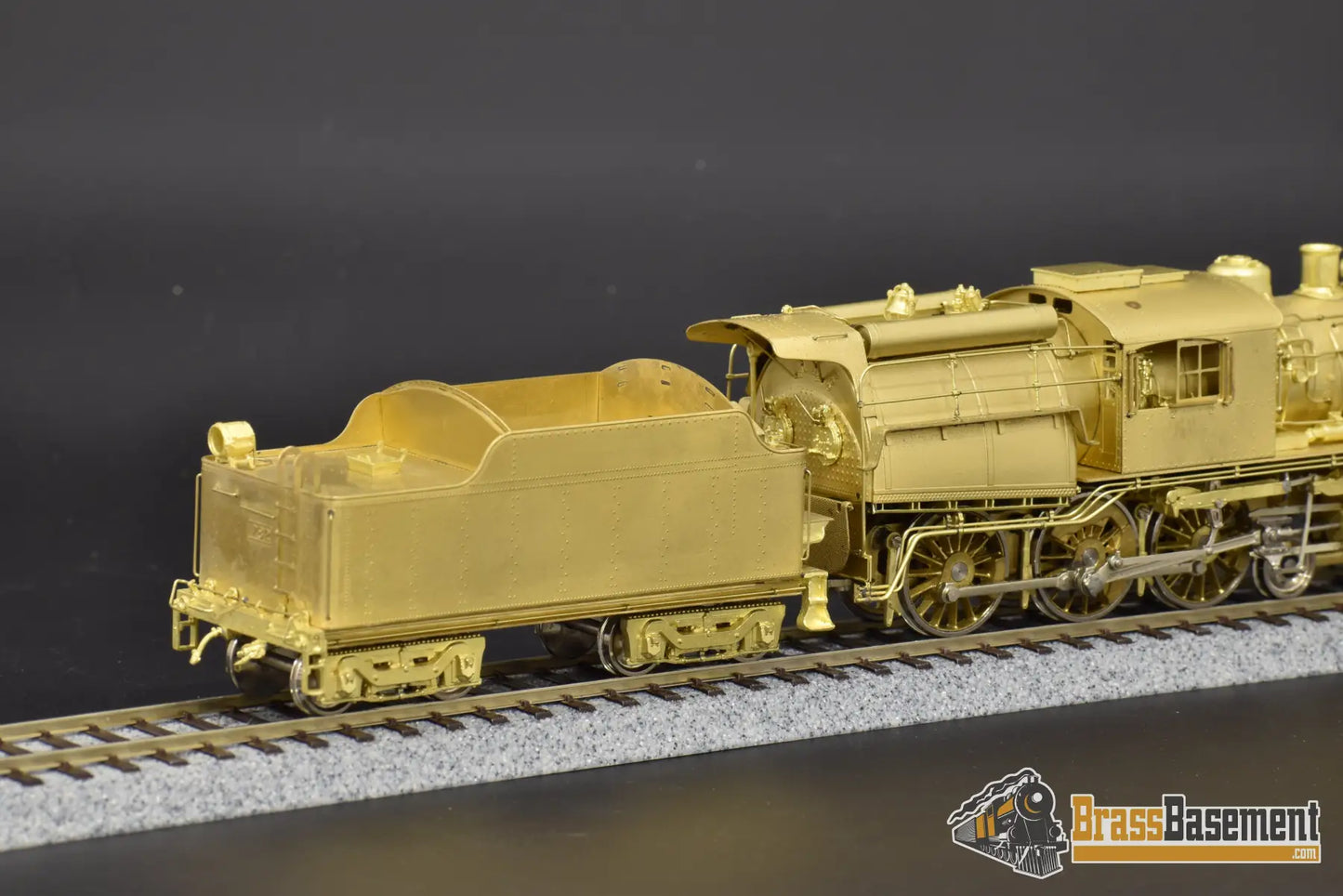 Ho Brass - Key Imports Central Of New Jersey Cnj T - 40 4 - 6 - 0 Camelback Unpainted Steam
