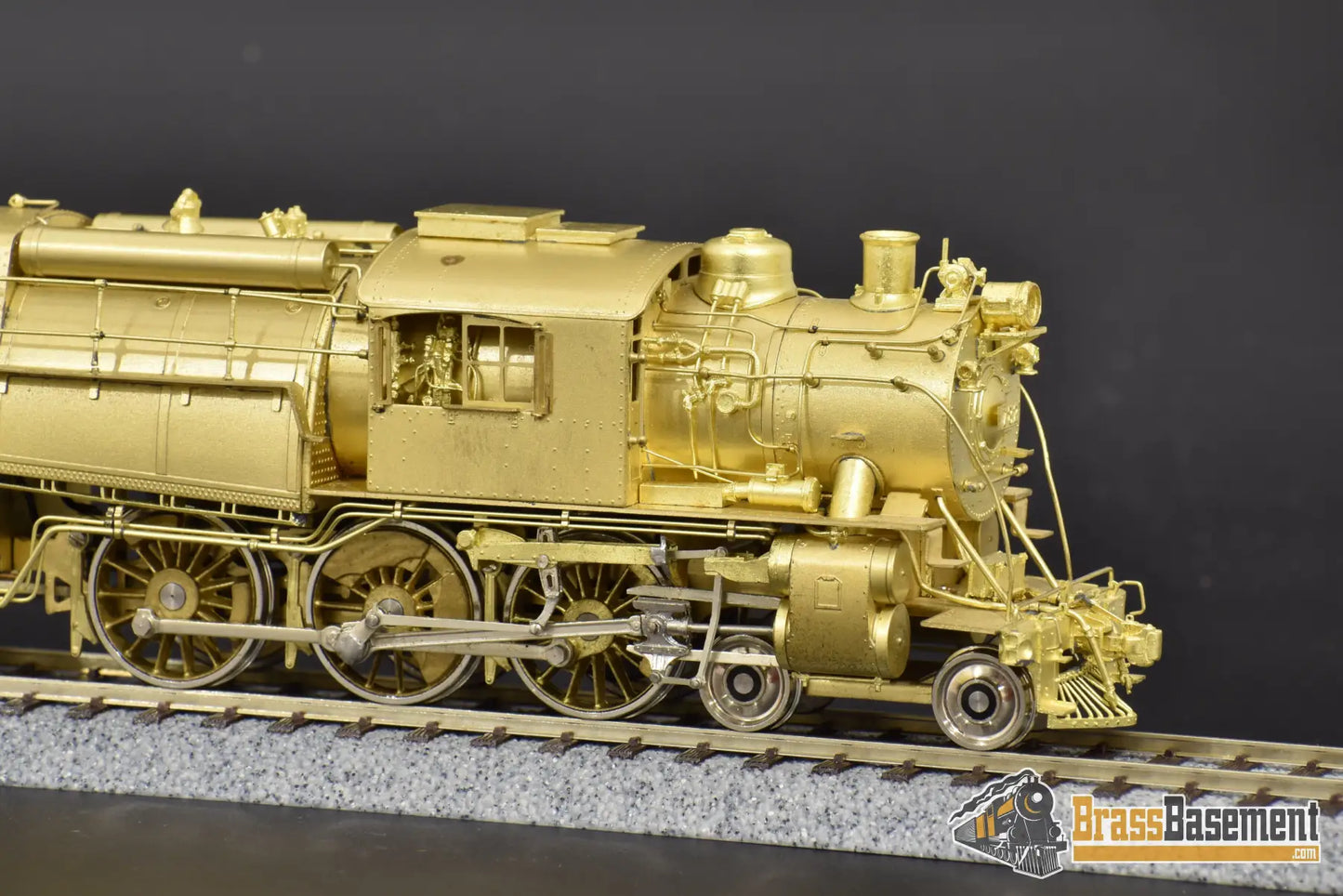 Ho Brass - Key Imports Central Of New Jersey Cnj T - 40 4 - 6 - 0 Camelback Unpainted Steam