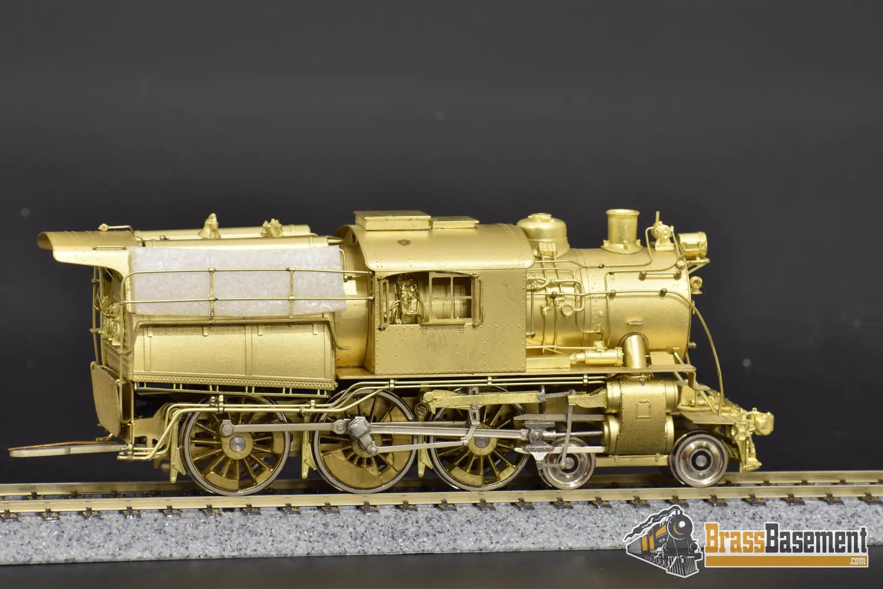 Ho Brass - Key Imports Central Of New Jersey Cnj T - 40 4 - 6 - 0 Camelback Unpainted Steam