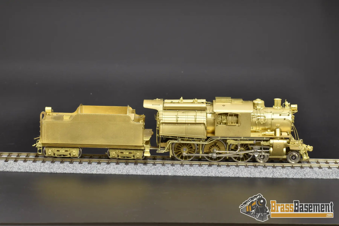 Ho Brass - Key Imports Central Of New Jersey Cnj T - 40 4 - 6 - 0 Camelback Unpainted Steam