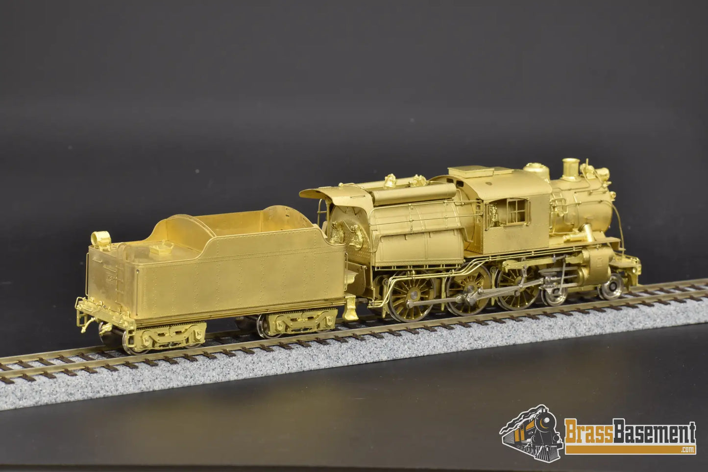 Ho Brass - Key Imports Central Of New Jersey Cnj T - 40 4 - 6 - 0 Camelback Unpainted Steam