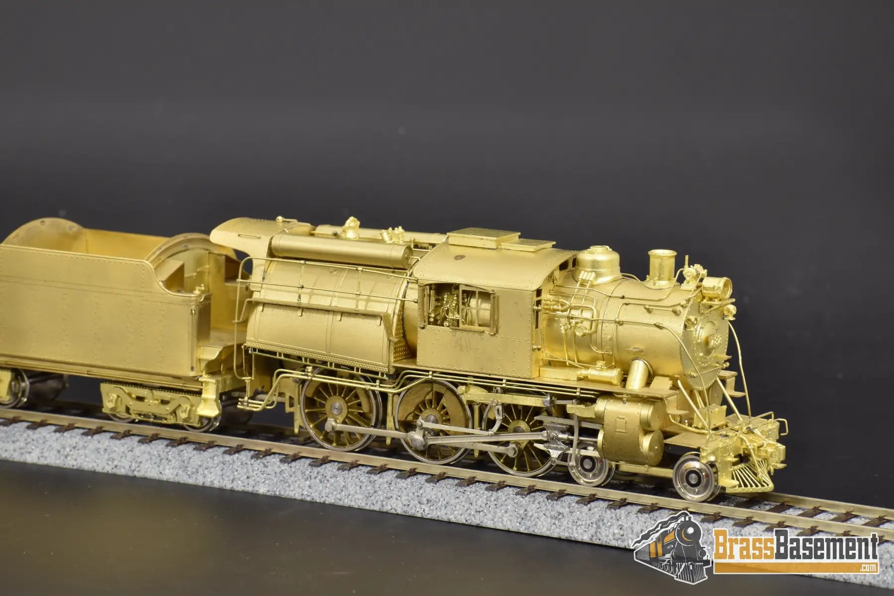 Ho Brass - Key Imports Central Of New Jersey Cnj T - 40 4 - 6 - 0 Camelback Unpainted Steam