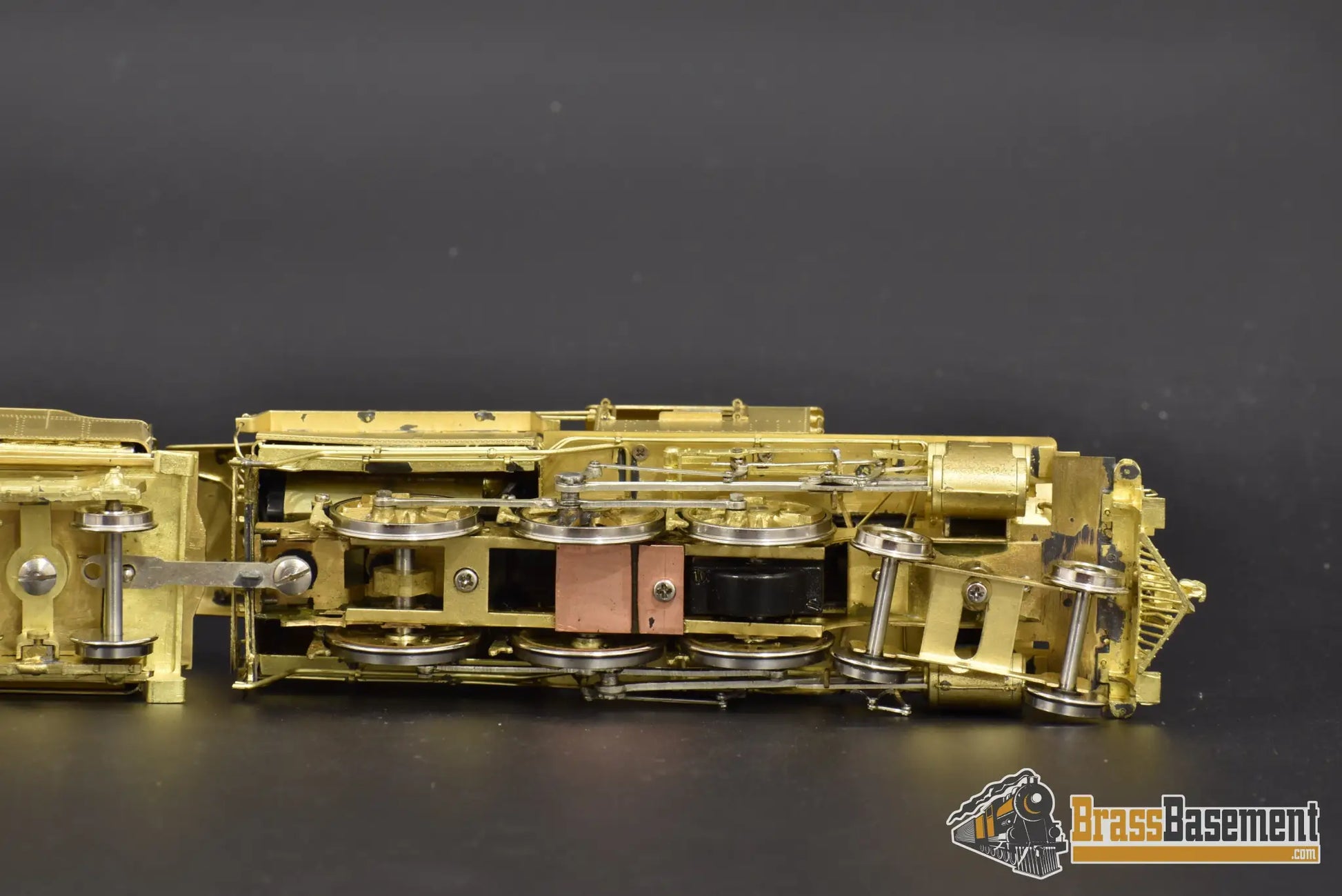 Ho Brass - Key Imports Central Of New Jersey Cnj T - 40 4 - 6 - 0 Camelback Unpainted Steam