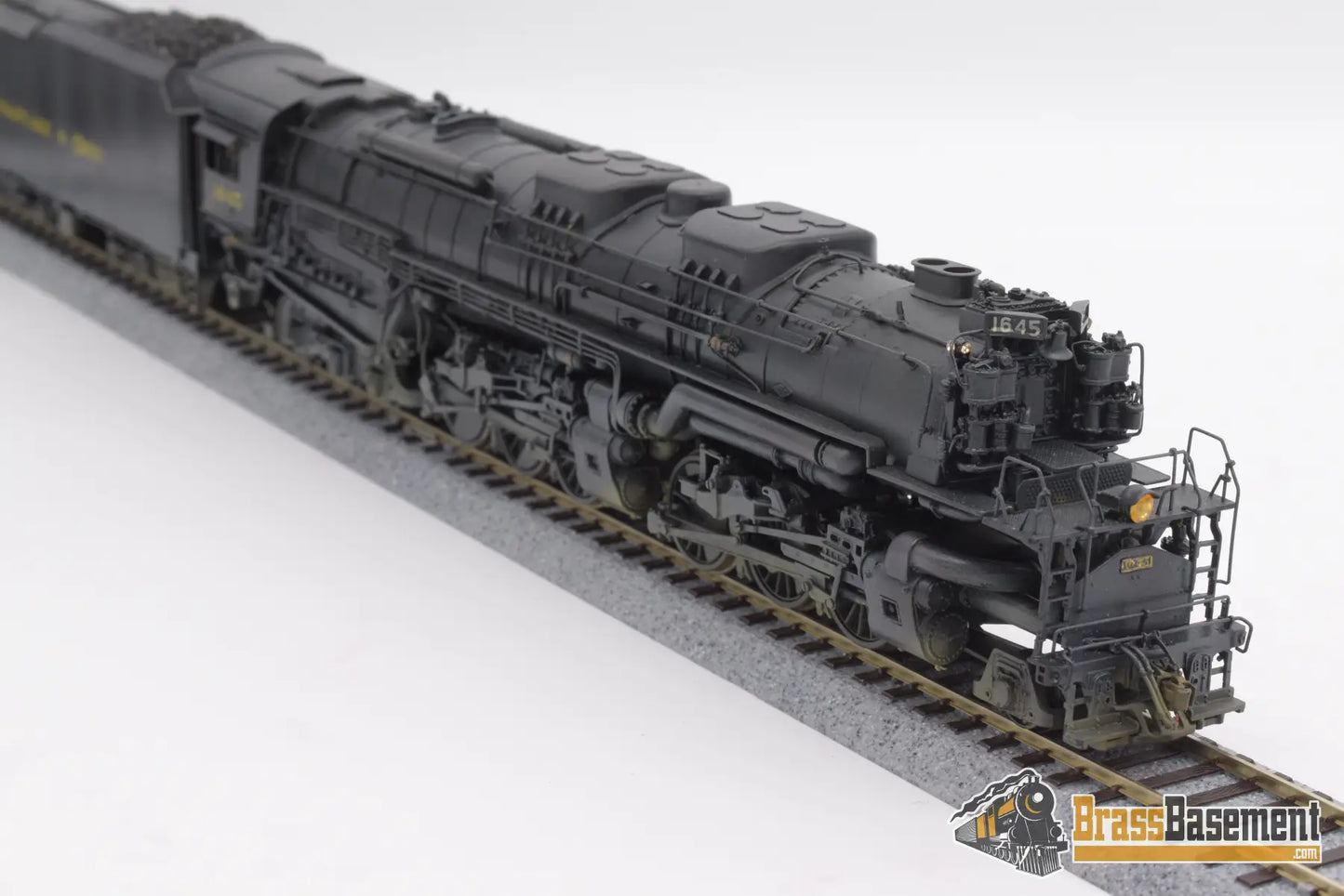 Ho Brass - Key Imports Chesapeake & Ohio C&O H - 8 2 - 6 - 6 - 6 #1645 Allegheny Nice Paint Steam