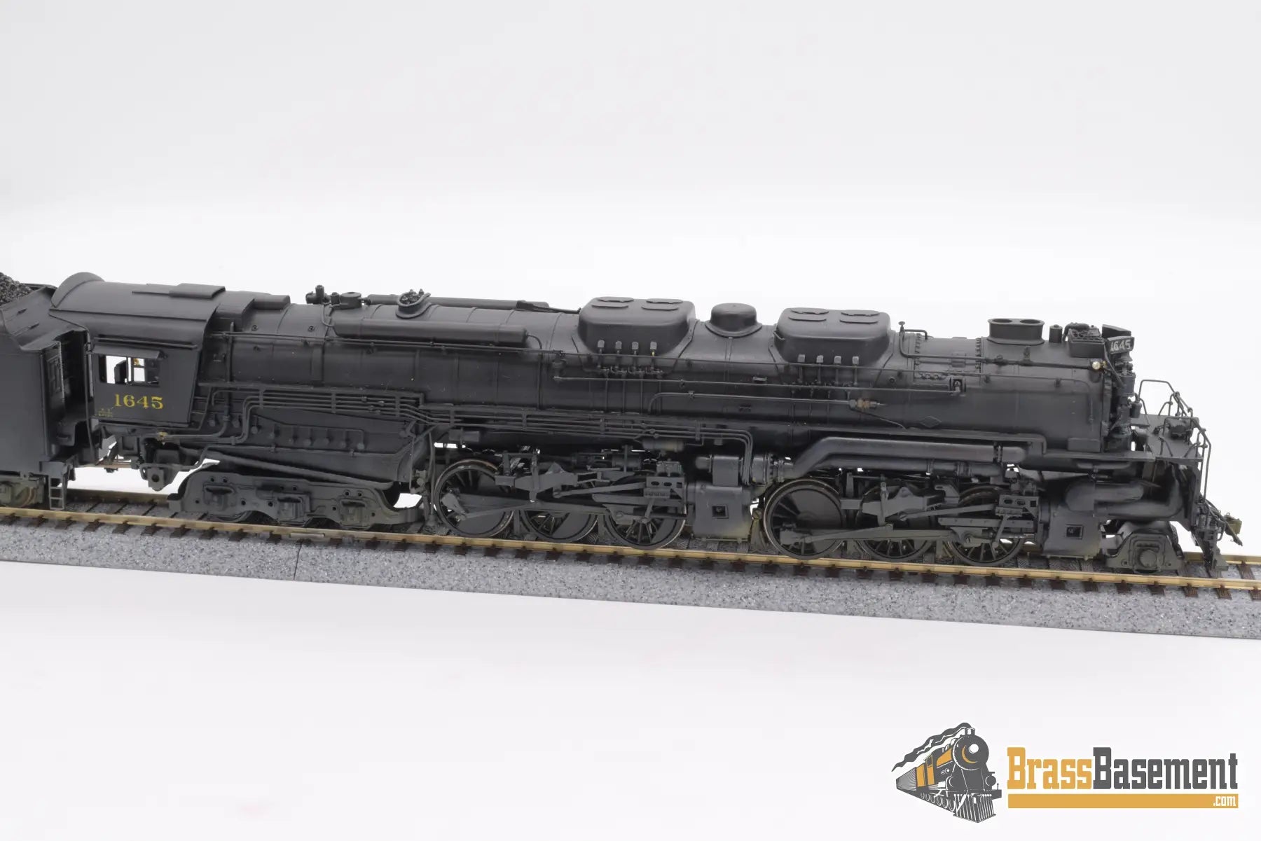 Ho Brass - Key Imports Chesapeake & Ohio C&O H - 8 2 - 6 - 6 - 6 #1645 Allegheny Nice Paint Steam