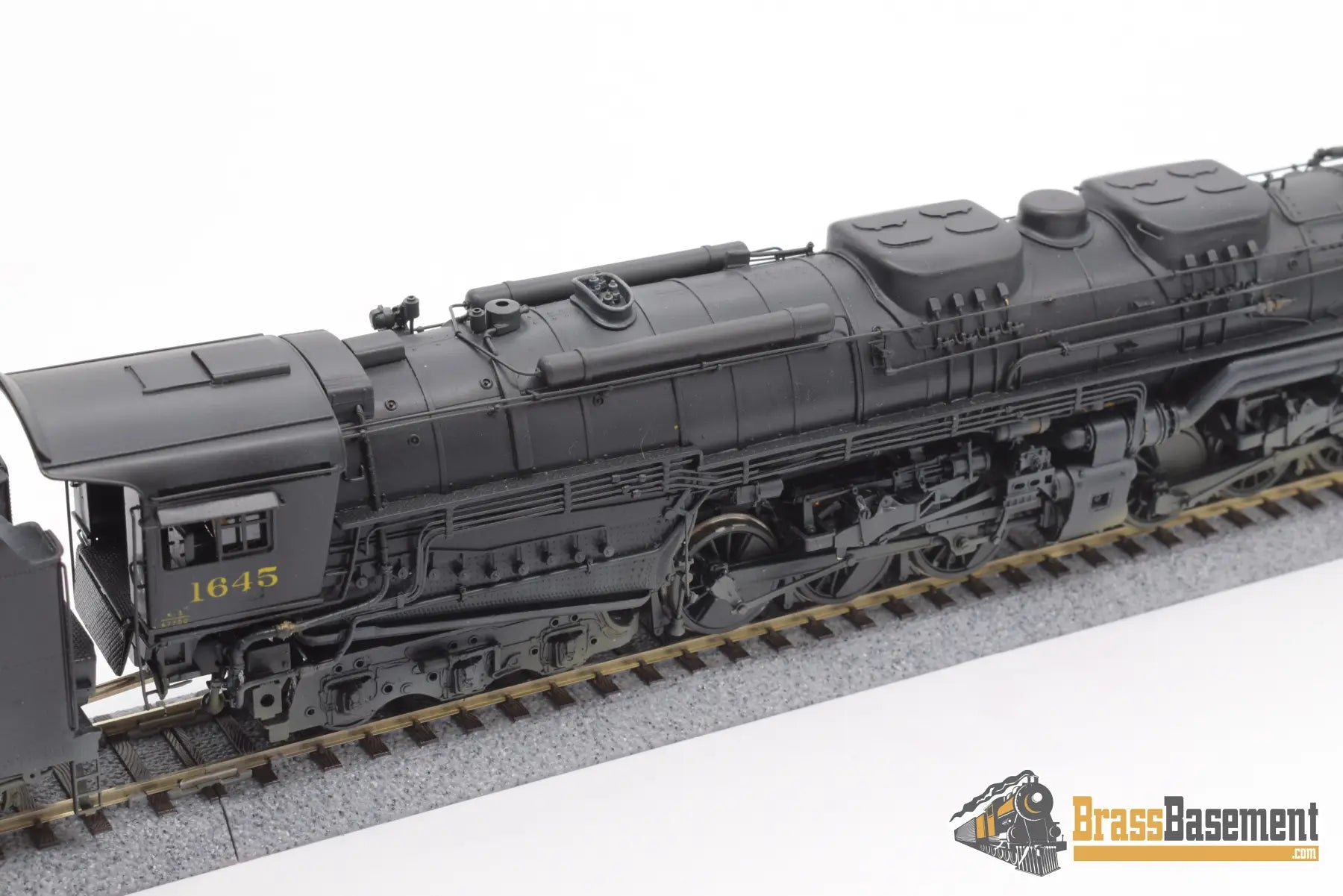 Ho Brass - Key Imports Chesapeake & Ohio C&O H - 8 2 - 6 - 6 - 6 #1645 Allegheny Nice Paint Steam