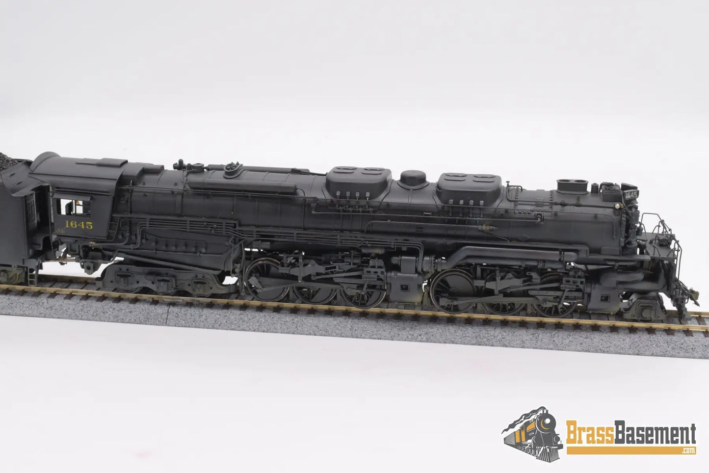 Ho Brass - Key Imports Chesapeake & Ohio C&O H - 8 2 - 6 - 6 - 6 #1645 Allegheny Nice Paint Steam