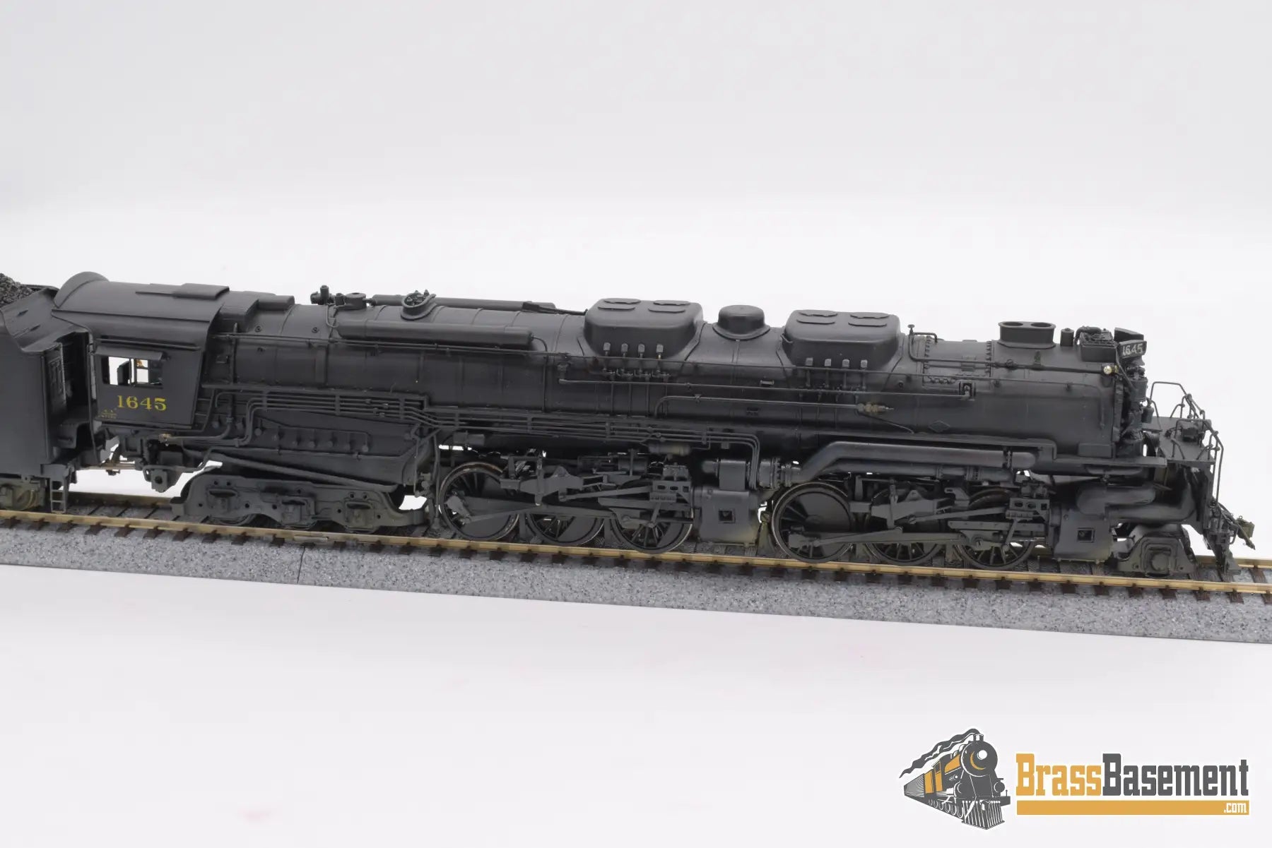 Ho Brass - Key Imports Chesapeake & Ohio C&O H - 8 2 - 6 - 6 - 6 #1645 Allegheny Nice Paint Steam