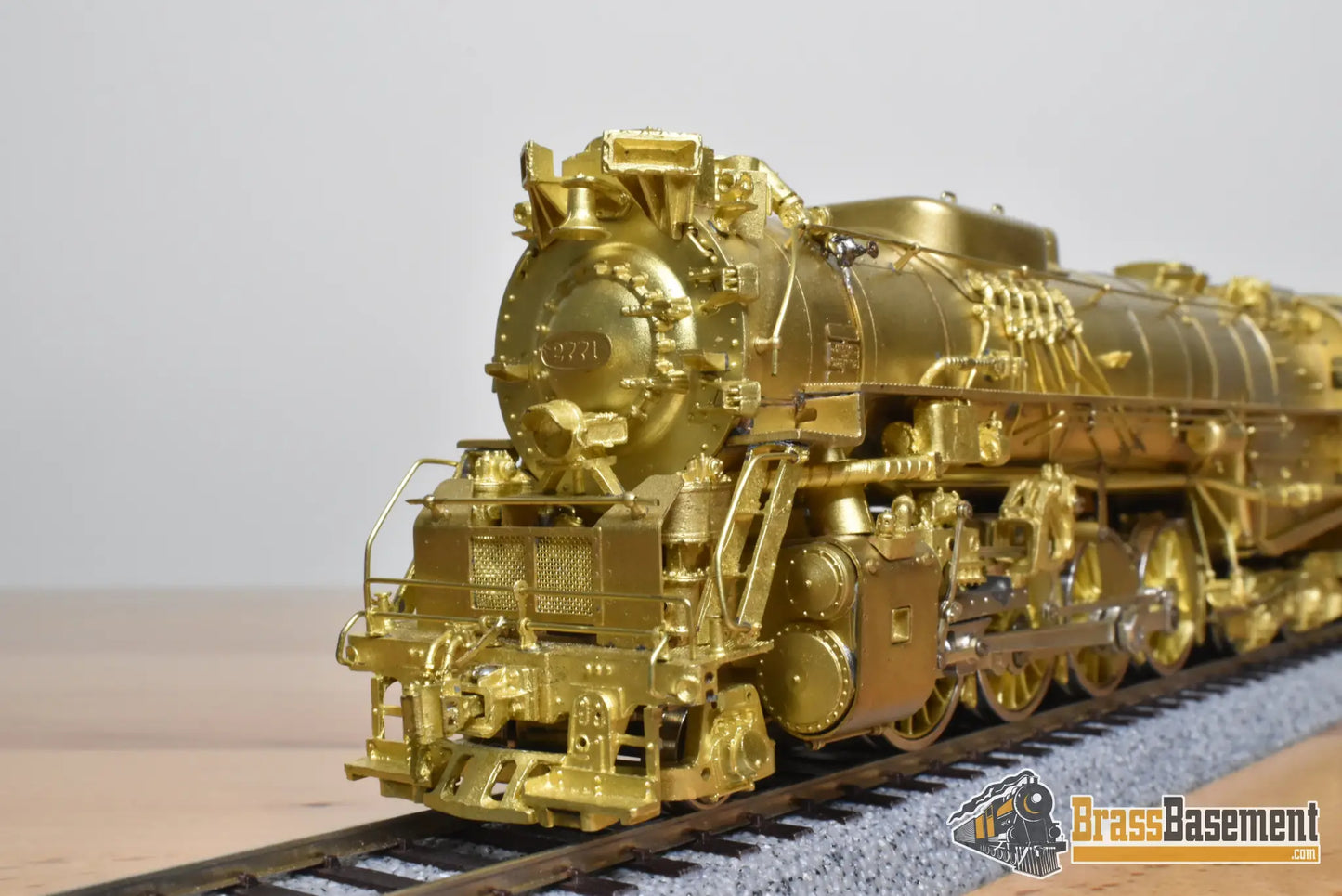 HO Brass - Key Imports Chesapeake & Ohio K-4 2-8-4 Berkshire - Unpainted Mint - Steam