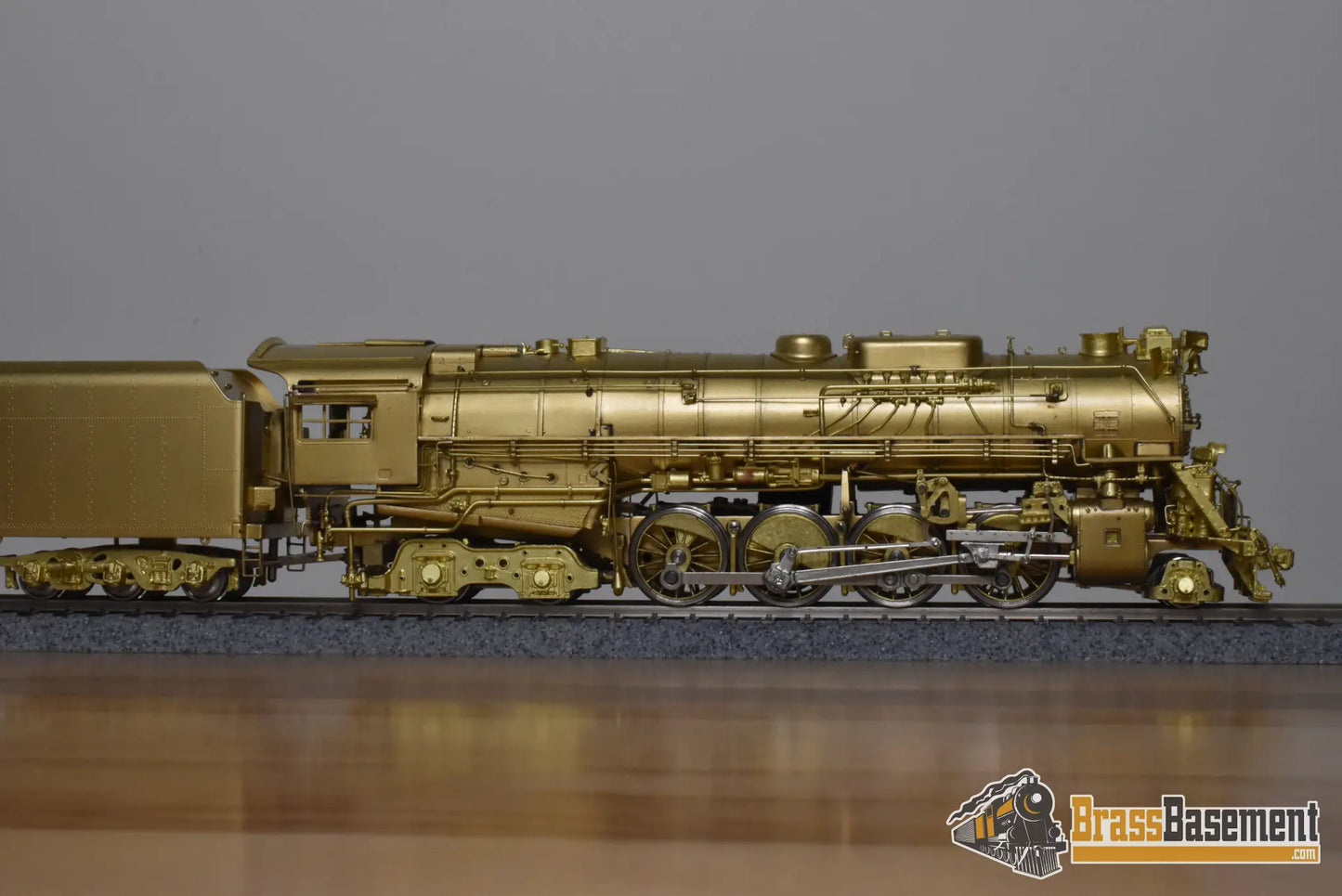 HO Brass - Key Imports Chesapeake & Ohio K-4 2-8-4 Berkshire - Unpainted Mint - Steam