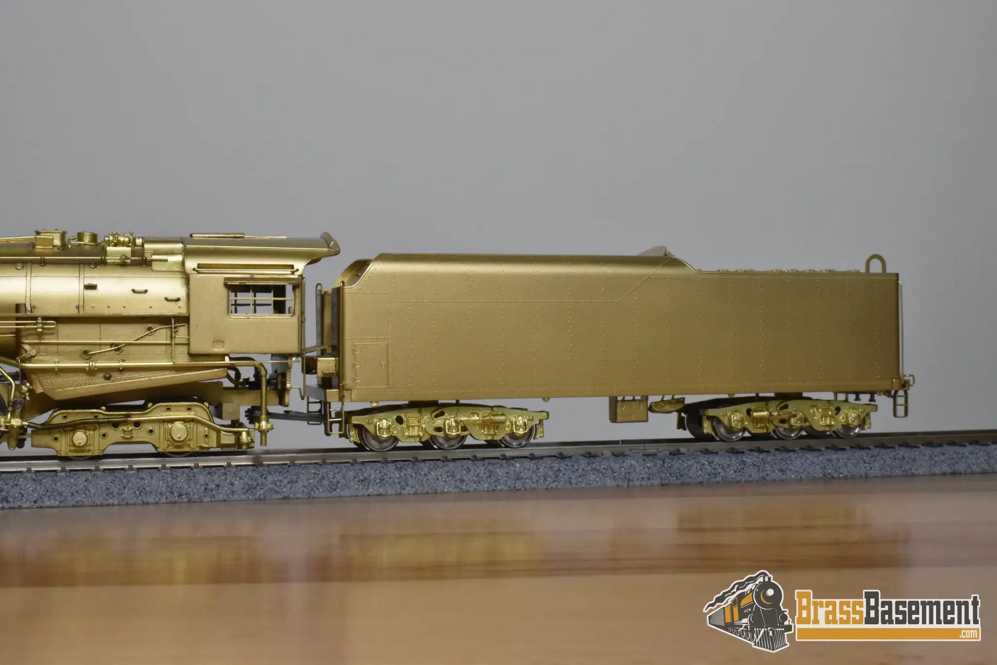 HO Brass - Key Imports Chesapeake & Ohio K-4 2-8-4 Berkshire - Unpainted Mint - Steam