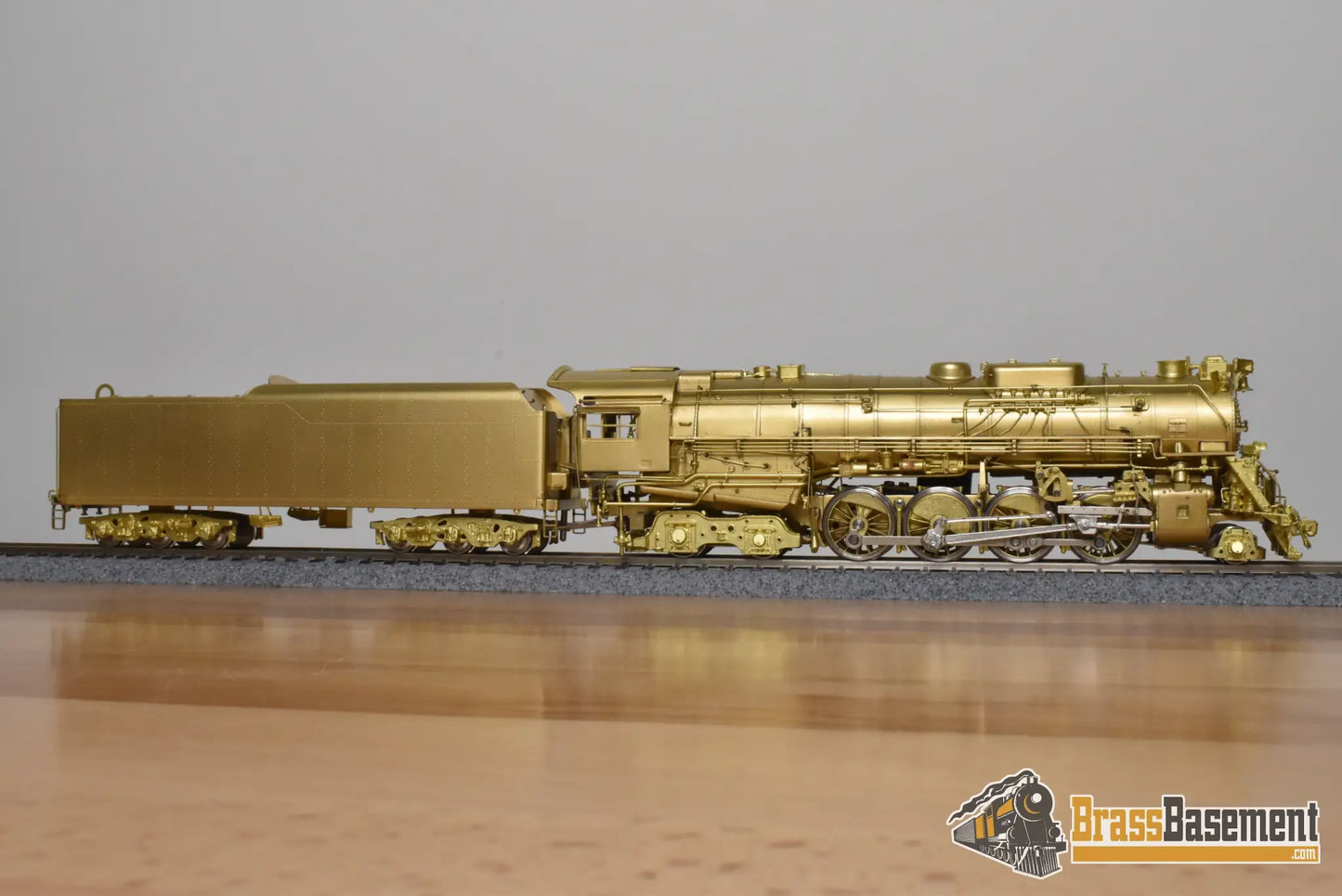 HO Brass - Key Imports Chesapeake & Ohio K-4 2-8-4 Berkshire - Unpainted Mint - Steam