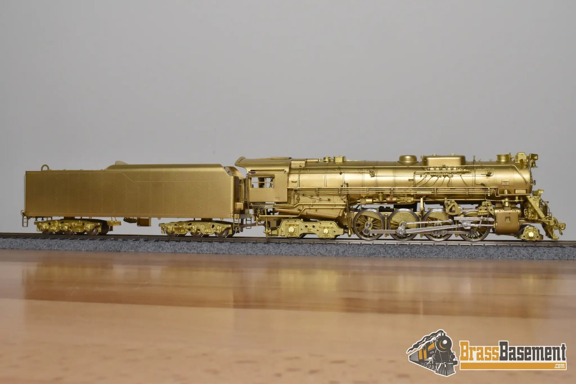 HO Brass - Key Imports Chesapeake & Ohio K-4 2-8-4 Berkshire - Unpainted Mint - Steam