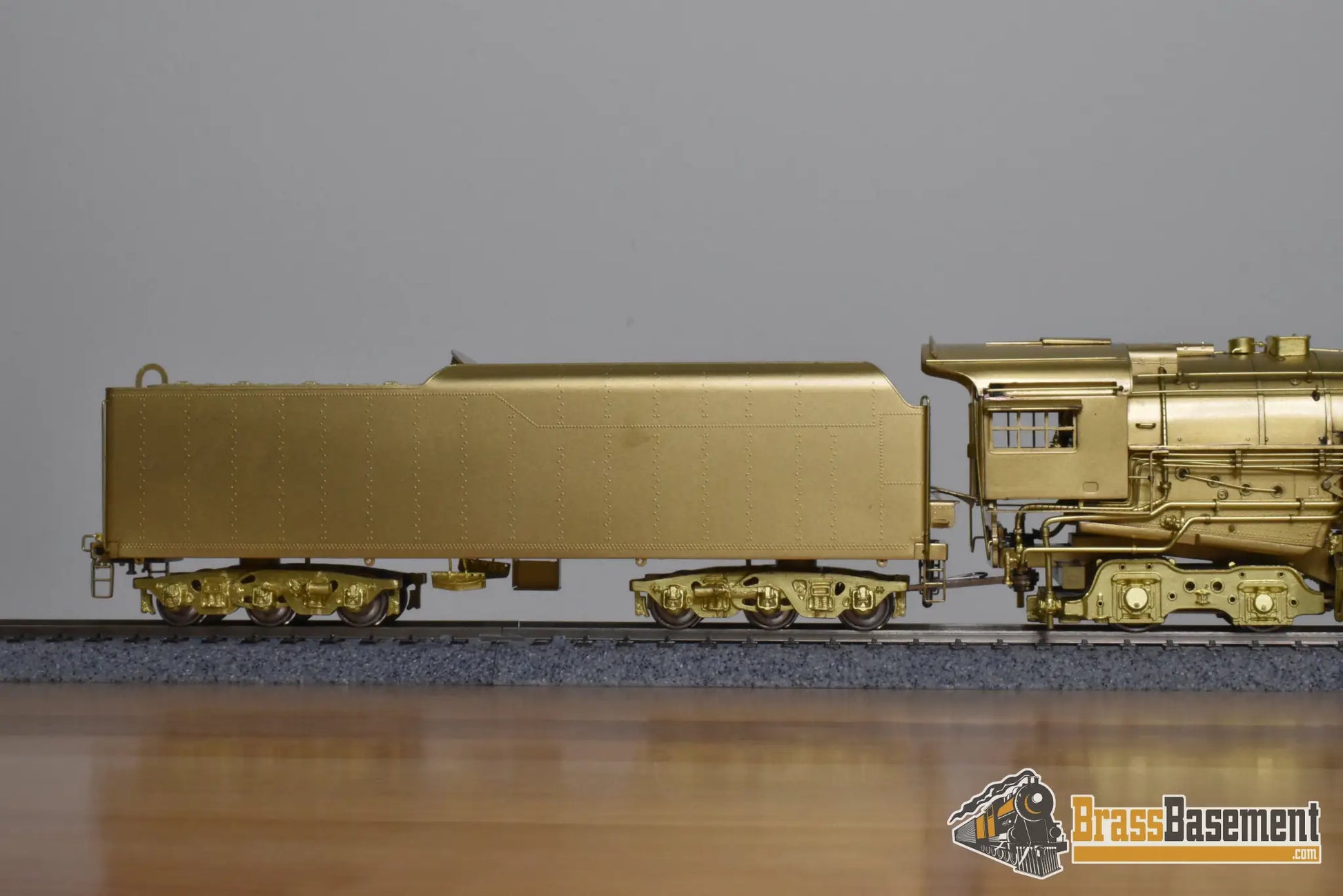 HO Brass - Key Imports Chesapeake & Ohio K-4 2-8-4 Berkshire - Unpainted Mint - Steam