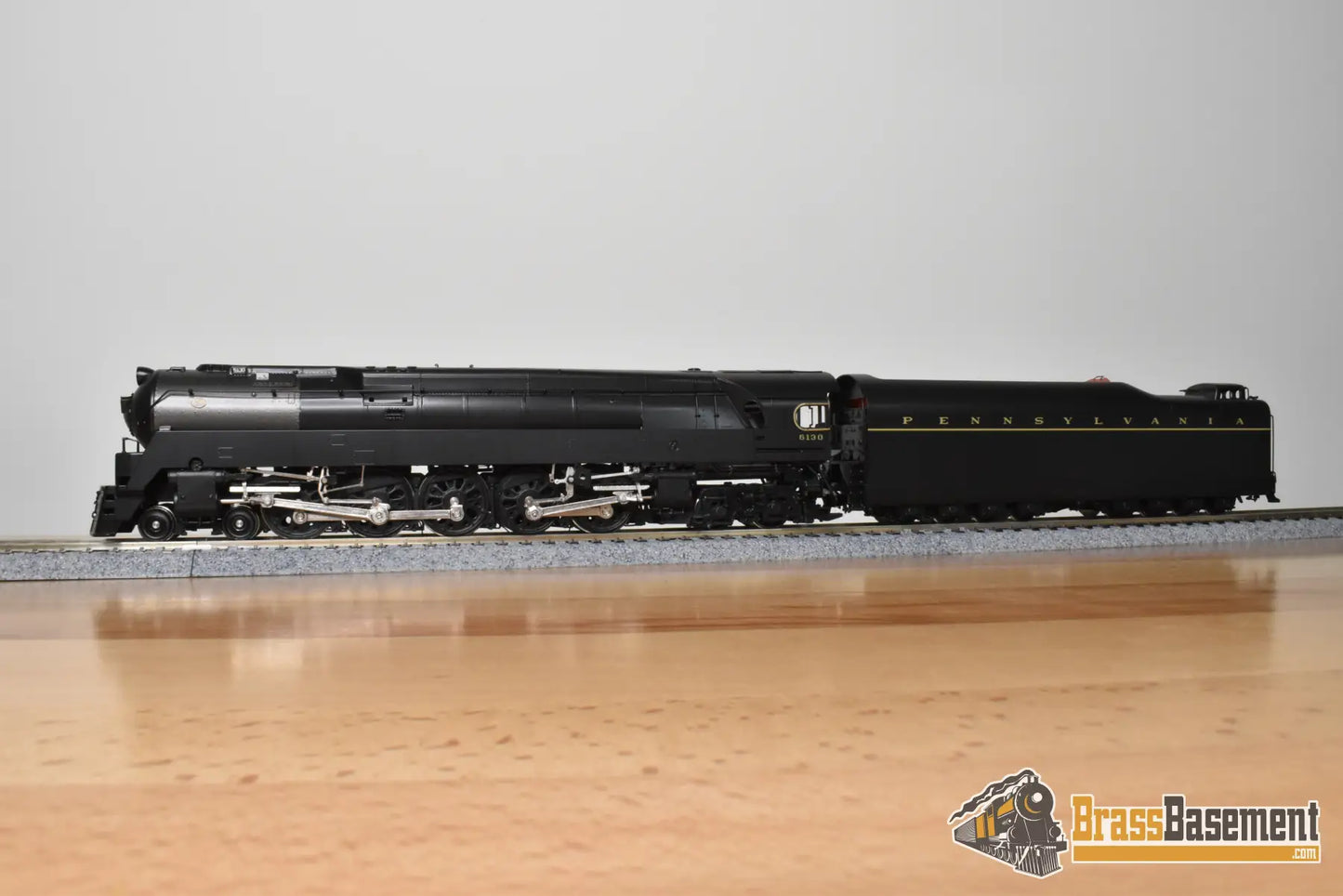 HO Brass - Key Imports CS 118 Pennsylvania RR PRR Q-1 4-6-4-4 #6130 STREAMLINED - FP Mint Steam