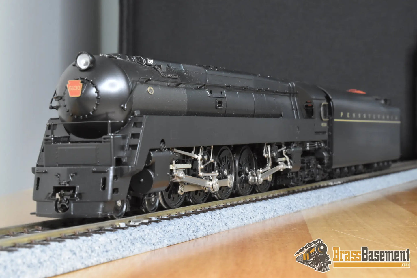 HO Brass - Key Imports CS 118 Pennsylvania RR PRR Q-1 4-6-4-4 #6130 STREAMLINED - FP Mint Steam