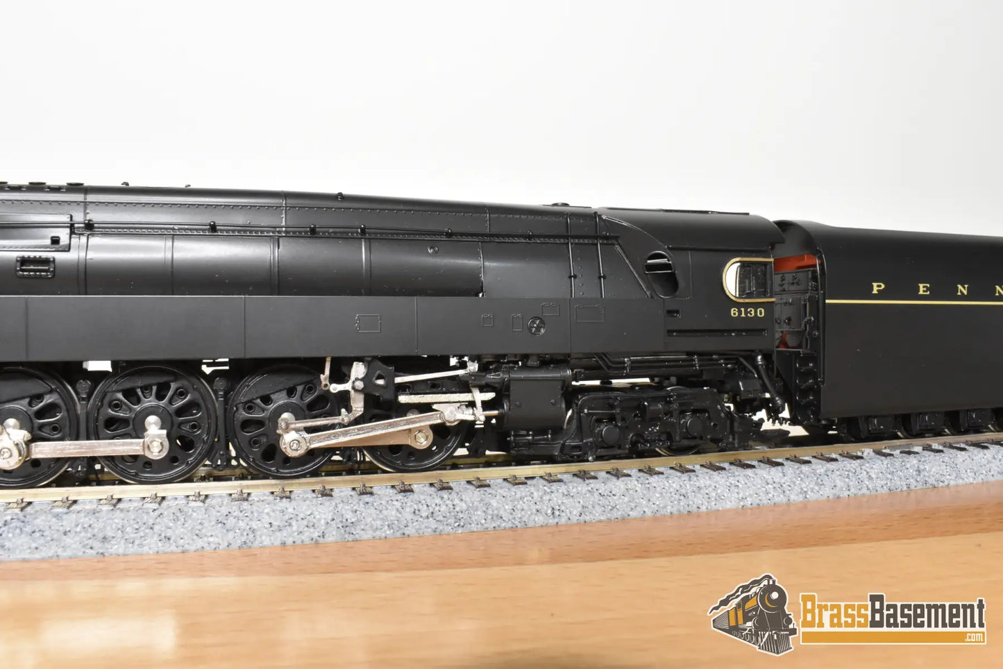 HO Brass - Key Imports CS 118 Pennsylvania RR PRR Q-1 4-6-4-4 #6130 STREAMLINED - FP Mint Steam
