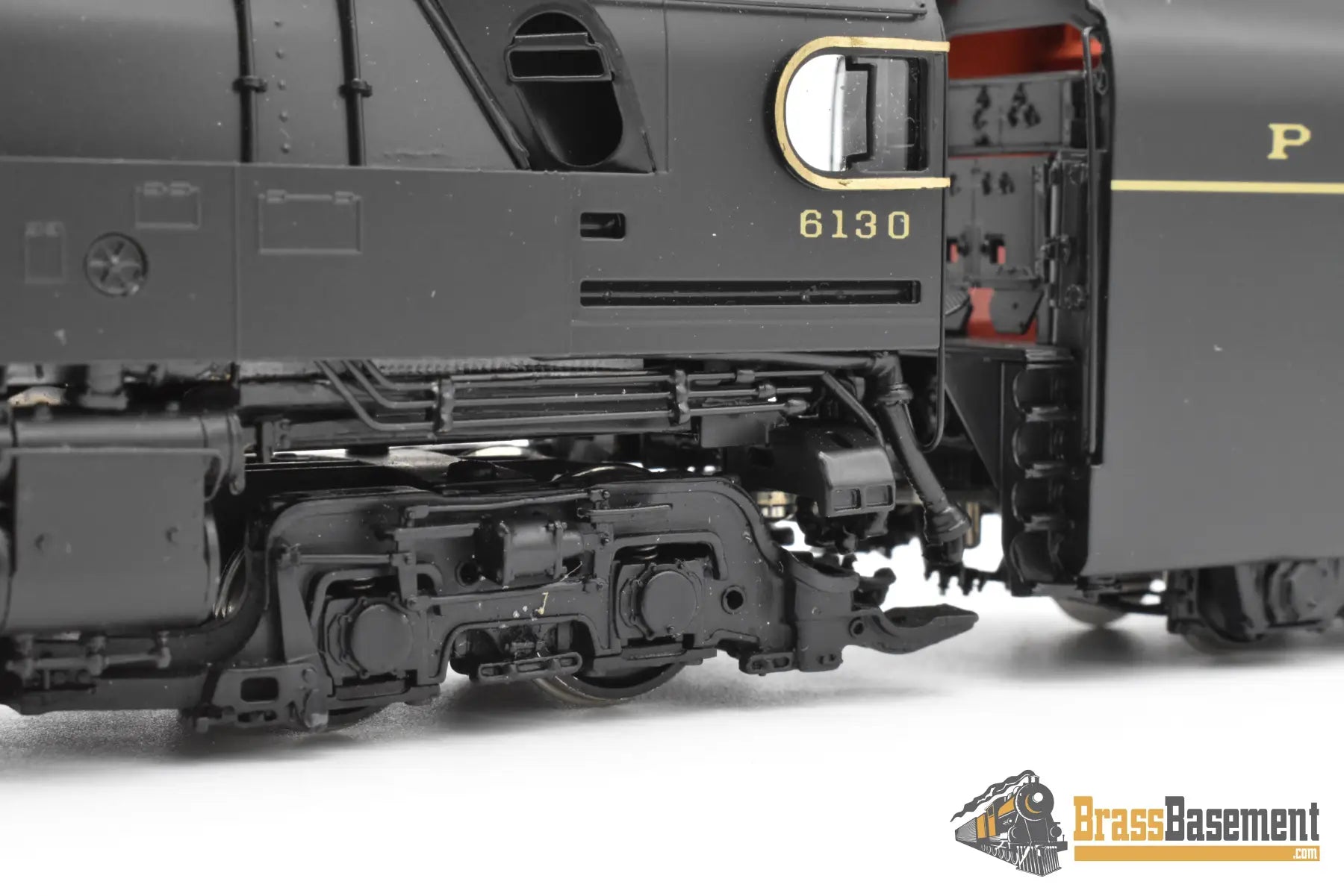 HO Brass - Key Imports CS 118 Pennsylvania RR PRR Q-1 4-6-4-4 #6130 STREAMLINED - FP Mint Steam