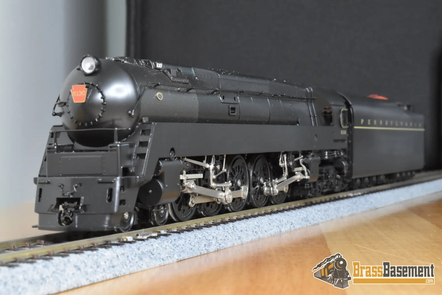 HO Brass - Key Imports CS 118 Pennsylvania RR PRR Q-1 4-6-4-4 #6130 STREAMLINED - FP Mint Steam