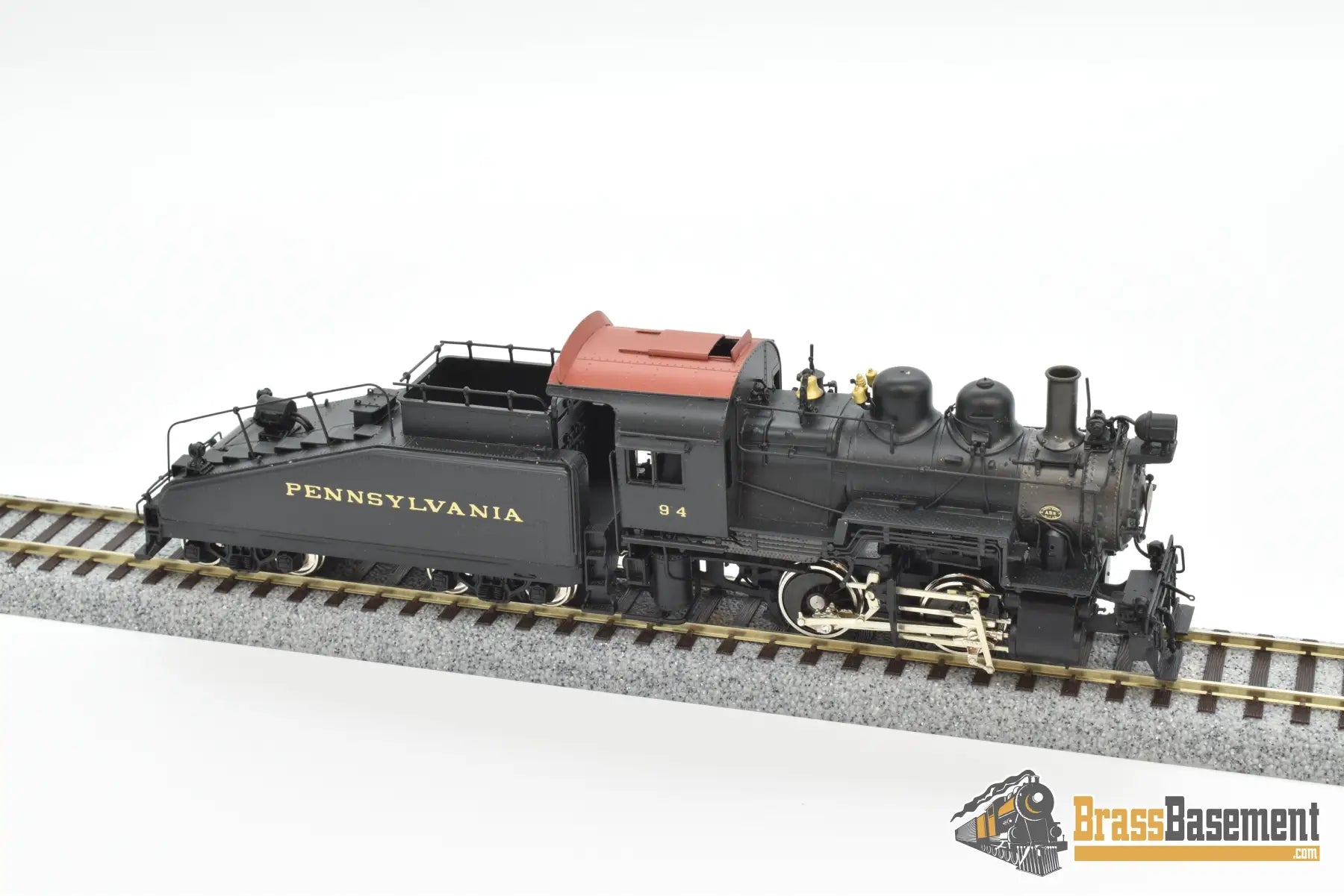 Ho Brass - Key Imports Cs #73 Pennsylvania Rr Prr A5S 0 - 4 - 0 Fp Mint Steam